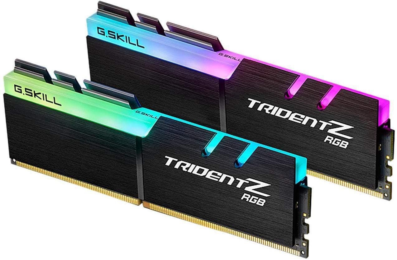 G.Skill TridentZ RGB Serie 32GB (2X 16GB) DDR4 3200Mhz DIMM CAS 16 F4-3200C16D-32GTZR 32GB (2x16GB) DDR4 3200 Schwarz