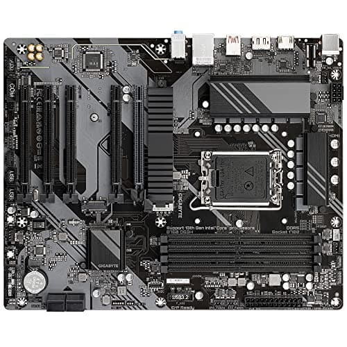 GIGABYTE B760 DS3H Mainboard - Unterstützt Intel Core Prozessoren der 14. Generation, 8+2+1 Phasen digitales VRM, bis zu 7600MHz DDR5 (OC), 2X PCIe 4.0 M.2, GbE LAN, USB 3.2 Gen 2x2 Bild 7