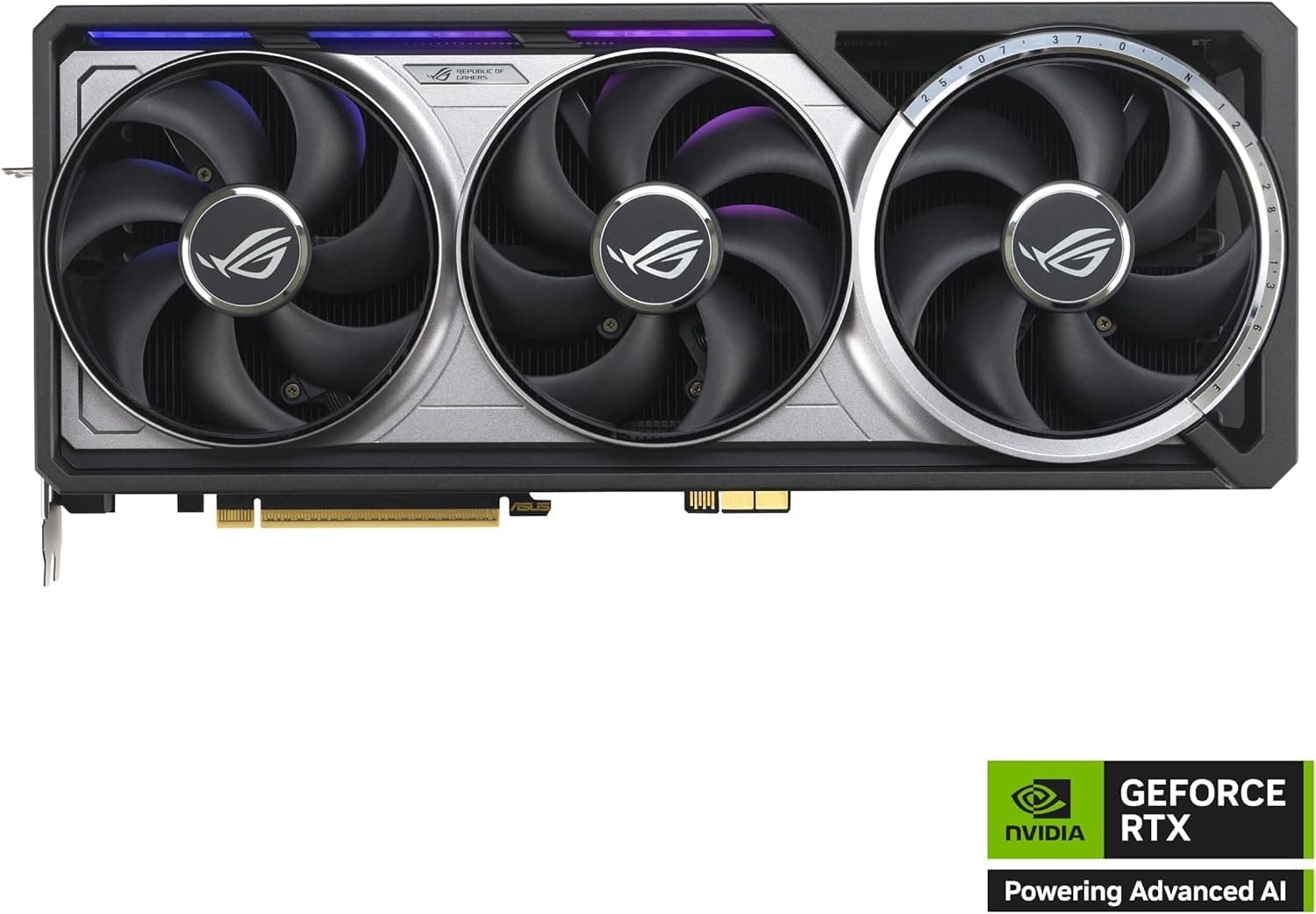 ASUS ROG Astral GeForce RTX 5090 32GB OC Edition GDDR7 Quad-Fan Gaming Grafikkarte (Nvidia Blackwell FP4 & DLSS 4, GC-HPWR Adapter Standard- & BTF-Mainboards, ROG-ASTRAL-RTX5090-O32G-BTF-GAMING) Bild 3