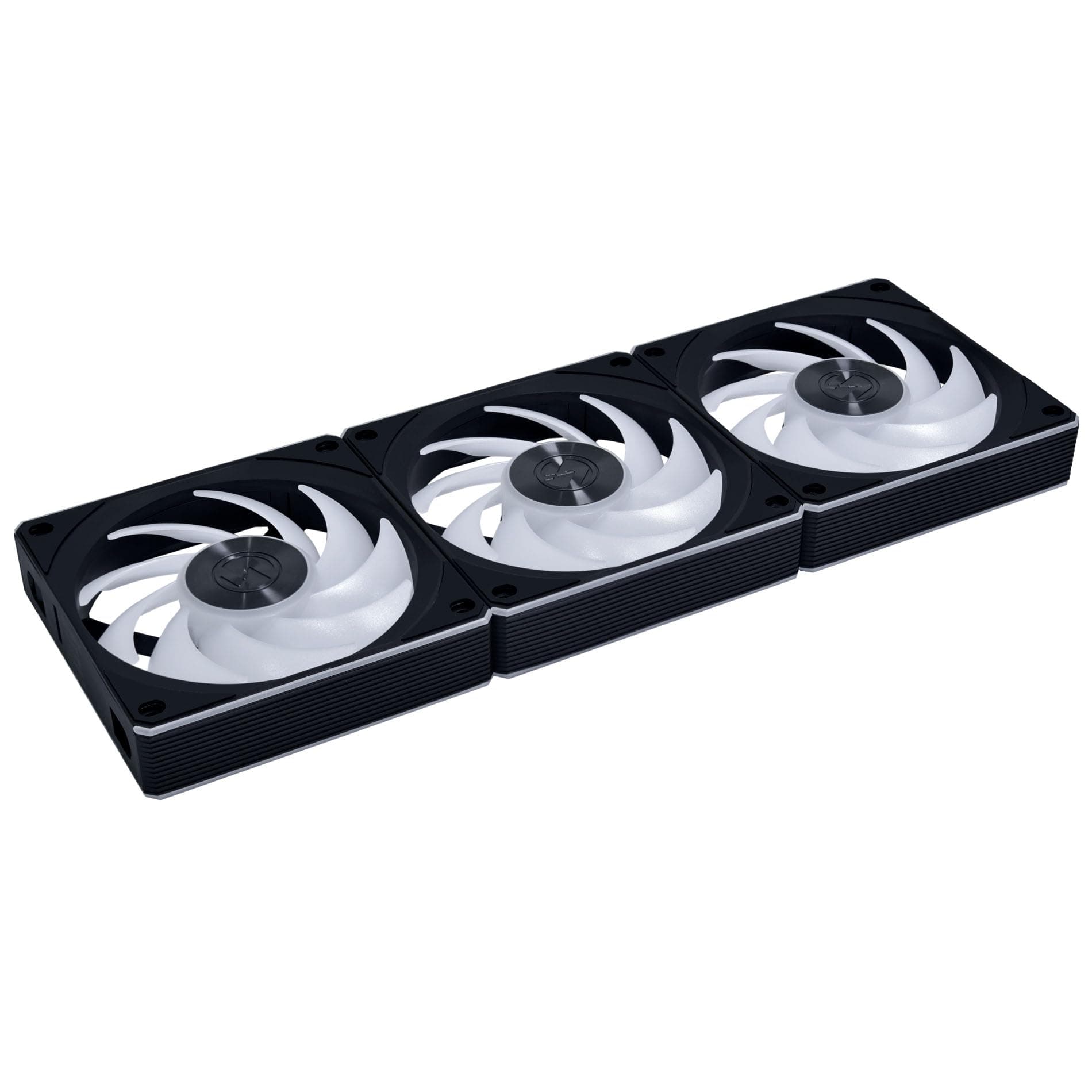Lian Li UNI FAN CL Wireless 120mm ARGB PWM Lüfter Schwarz (3er Pack mit Controller) | Leistungsstarke Kühlung – für Gehäuse & Radiator Bild 3