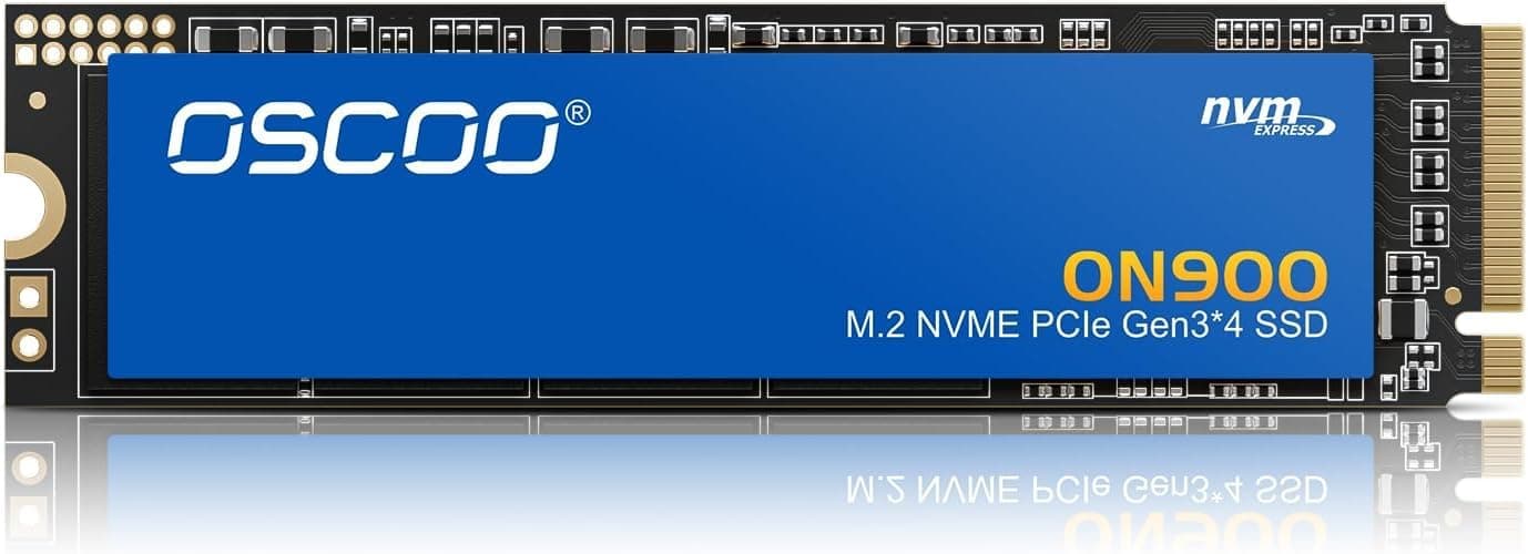 1TB NVMe M.2 SSD bis zu 3500 MB/s Lesegeschwindigkeit, 3000 MB/s Schreiben, PCIe 3.0x4 2280 SSD Interne Festplatte Gen3 NVMe 3D TLC NAND Auch PC, laptops Werden eingesetzt Bild 4