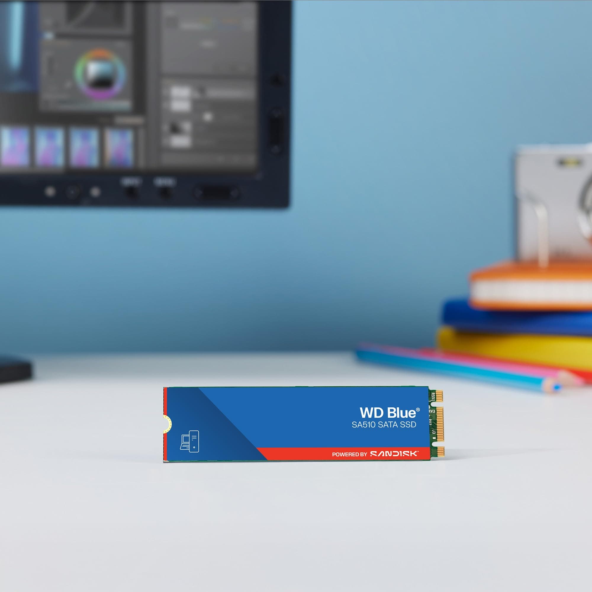 WD Blue SA510 SATA SSD 500 GB M.2 2280 (Lesen bis 560 MB/s, Schreiben bis 510 MB/s, Upgrade für PC/Laptop, dreimonatiges Probeabo von Dropbox Professional, Western Digital SSD Dashboard) Bild 6