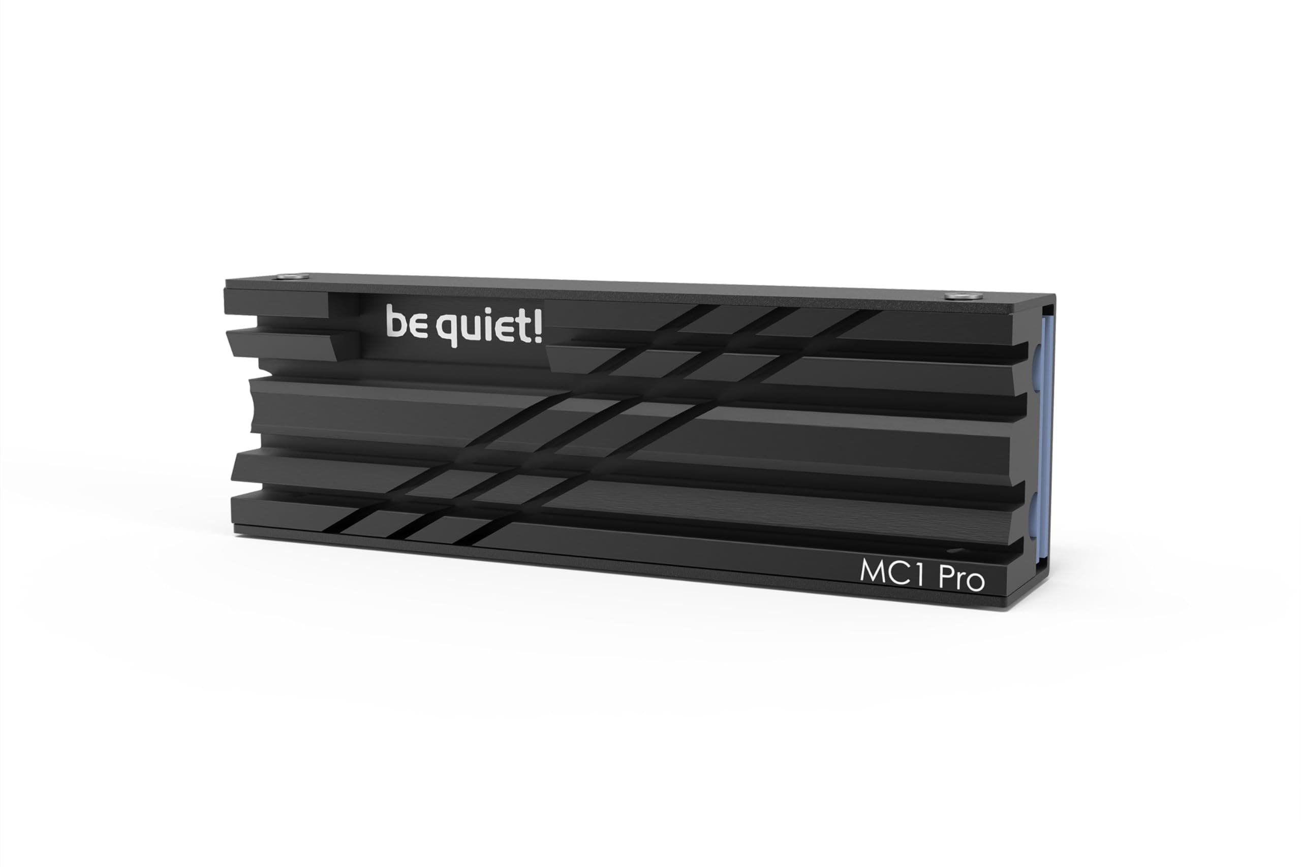 be quiet! MC1 Pro M.2 SSD Kühler Kühlkörper mit integrierter Heatpipe für Ein- und Doppelseitige 2280 Module BZ003 Bild 2