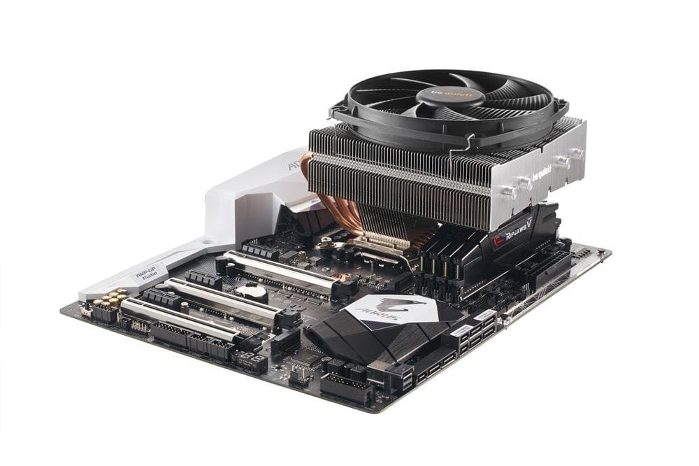 be quiet! Shadow Rock TF 2, CPU-Kühler, 160W TDP, leiser 135mm Lüfter, 5x 6mm Heatpipes, Top-Flow Design, kompatibel mit Intel 775/115x/1200/1366/2011/2066 & AMD AM2(+)/AM3(+)/AM4/FM1/FM2(+) Bild 7