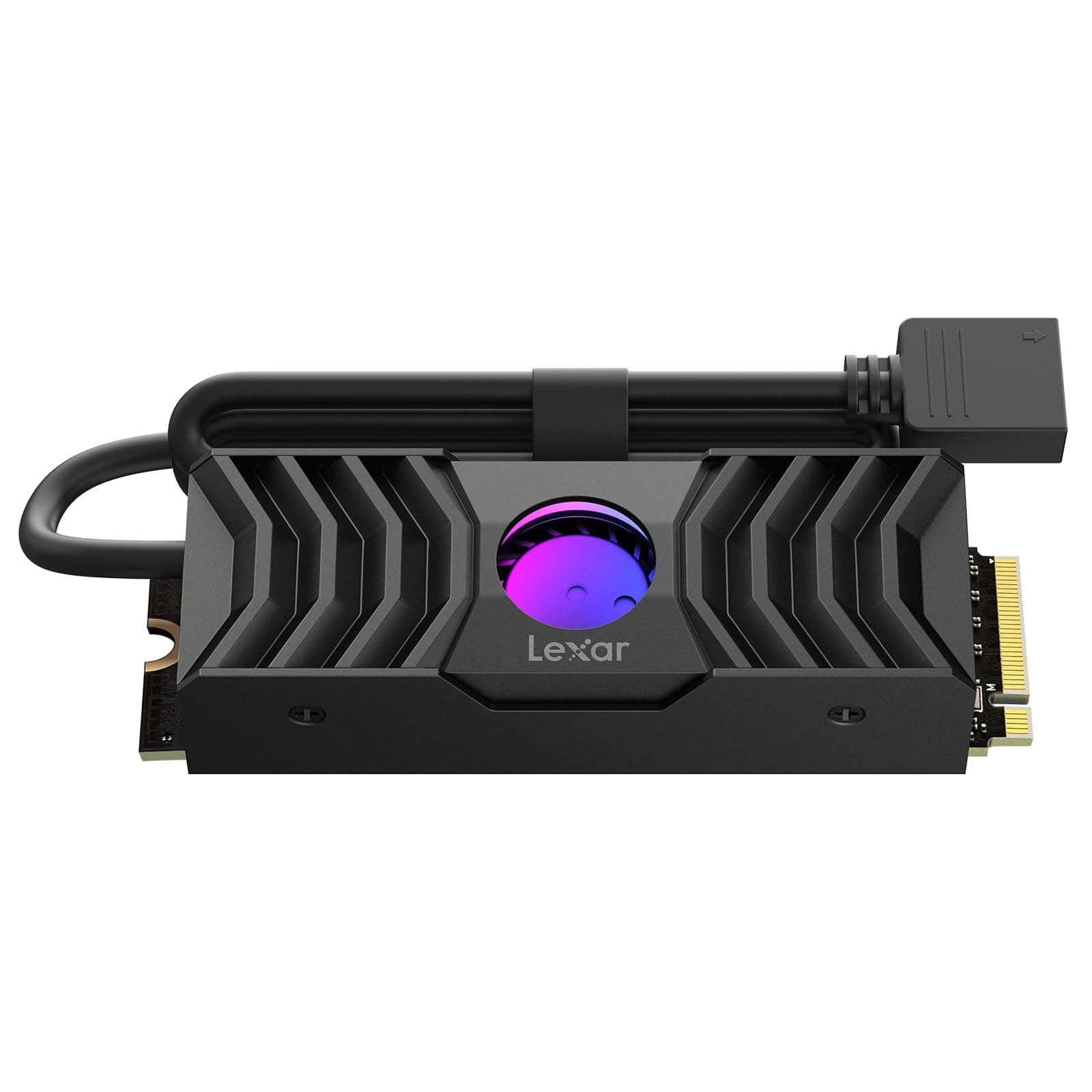 Lexar mit Kühlkörper 1 TB SSD PCle Gen5x4 NVMe, M.2 2280, PCIe 5.0 SSD, bis zu 11500 MB/s Lesegeschwindigkeit, Internal Solid State Drive für Spiele, Fotografie, Videobearbeitung und Design