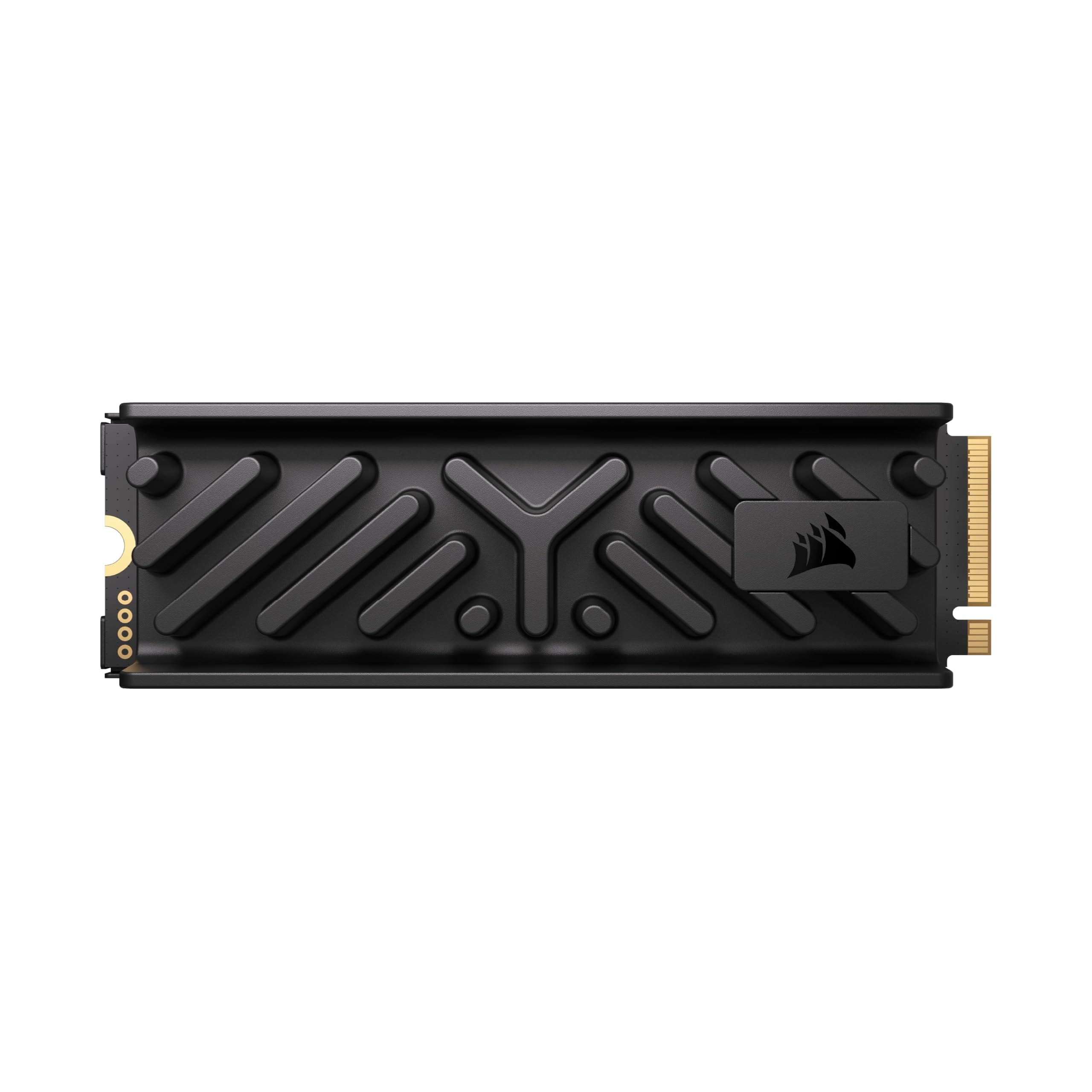 CORSAIR MP700 ELITE 4TB PCIe 5.0 NVMe M.2 SSD mit Kühlkörper – bis zu 9.400 MB/s Lesen, 8.100 MB/s Schreiben, Gen5 Geschwindigkeit für PC & Laptop – Schwarz Bild 2