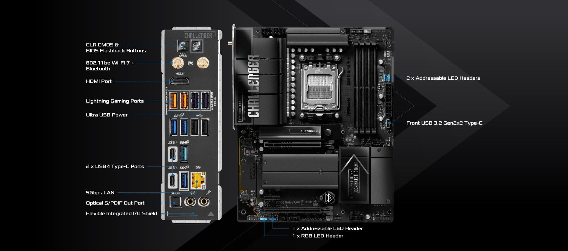 X870E Challenger WiFi (AM5) (D) Bild 5