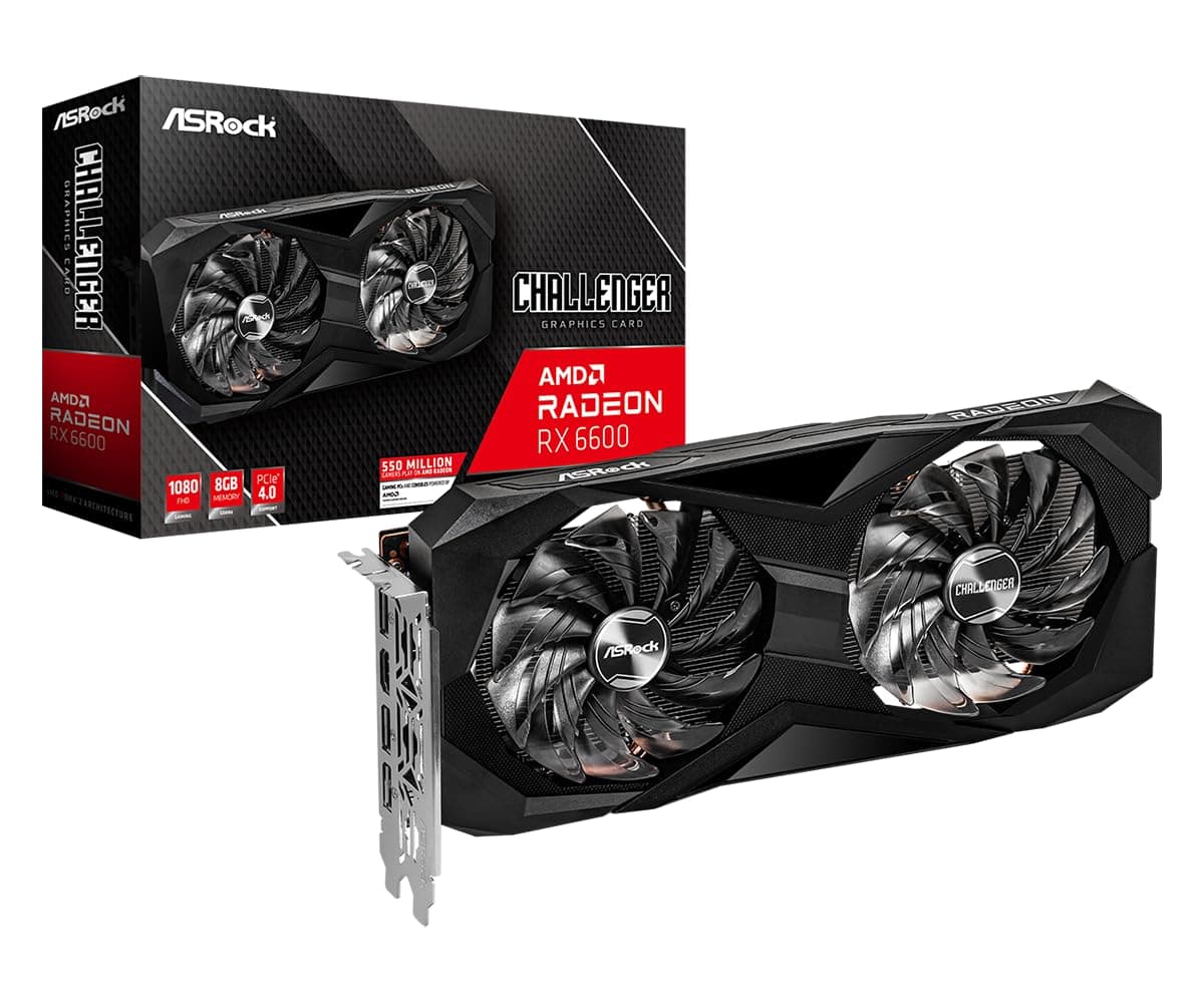 ASRock Radeon RX 6600 CLD, 90-GA2RZZ-00UANF Bild 2