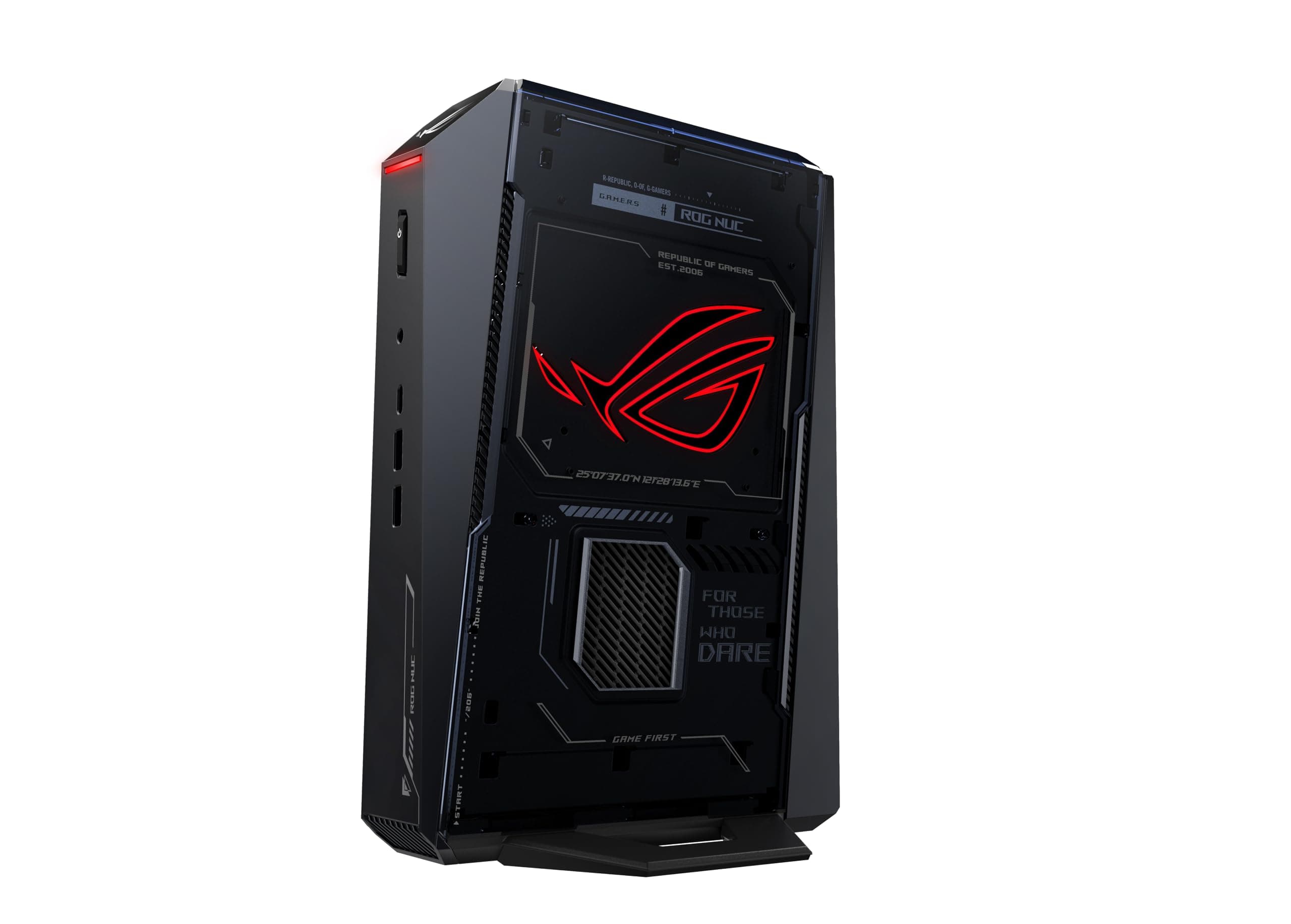 ASUS ROG NUC 15 Tall RNUC15JNK9X28AA2 (Intel Core Ultra 9 275HX, NVIDIA GeForce RTX 5080, 2TB Speicher, 16x2 GB RAM, Intel WiFi 7, Windows 11 Home, EU-Netzkabel, unterstützt OpenClaw & Hermes Agent)