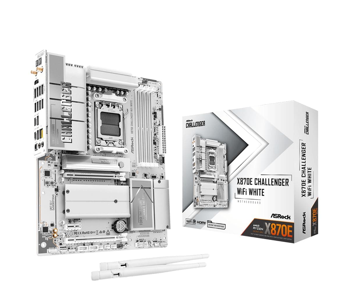 X870E Challenger WiFi White (AM5) (D) Bild 2
