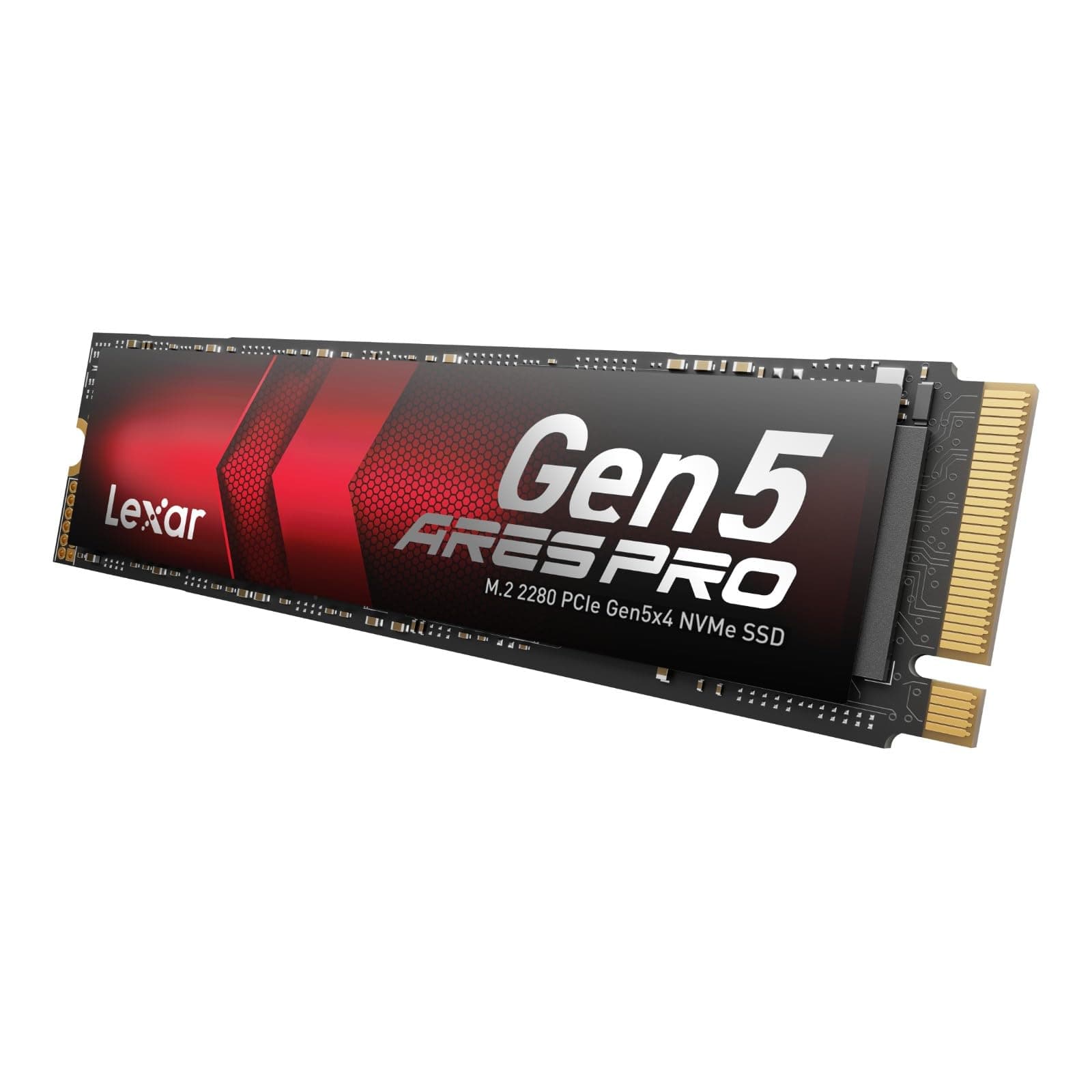 Lexar ARES PRO 2TB Gen5 NVMe M.2 SSD, PCIe 5.0 x4 Interne SSD, Bis zu 14.000 MB/s Lesen – für KI-Anwendungen, AAA-Gaming, Videoeditierung, Kompatibel mit PC, Laptops & PS 5 Bild 5