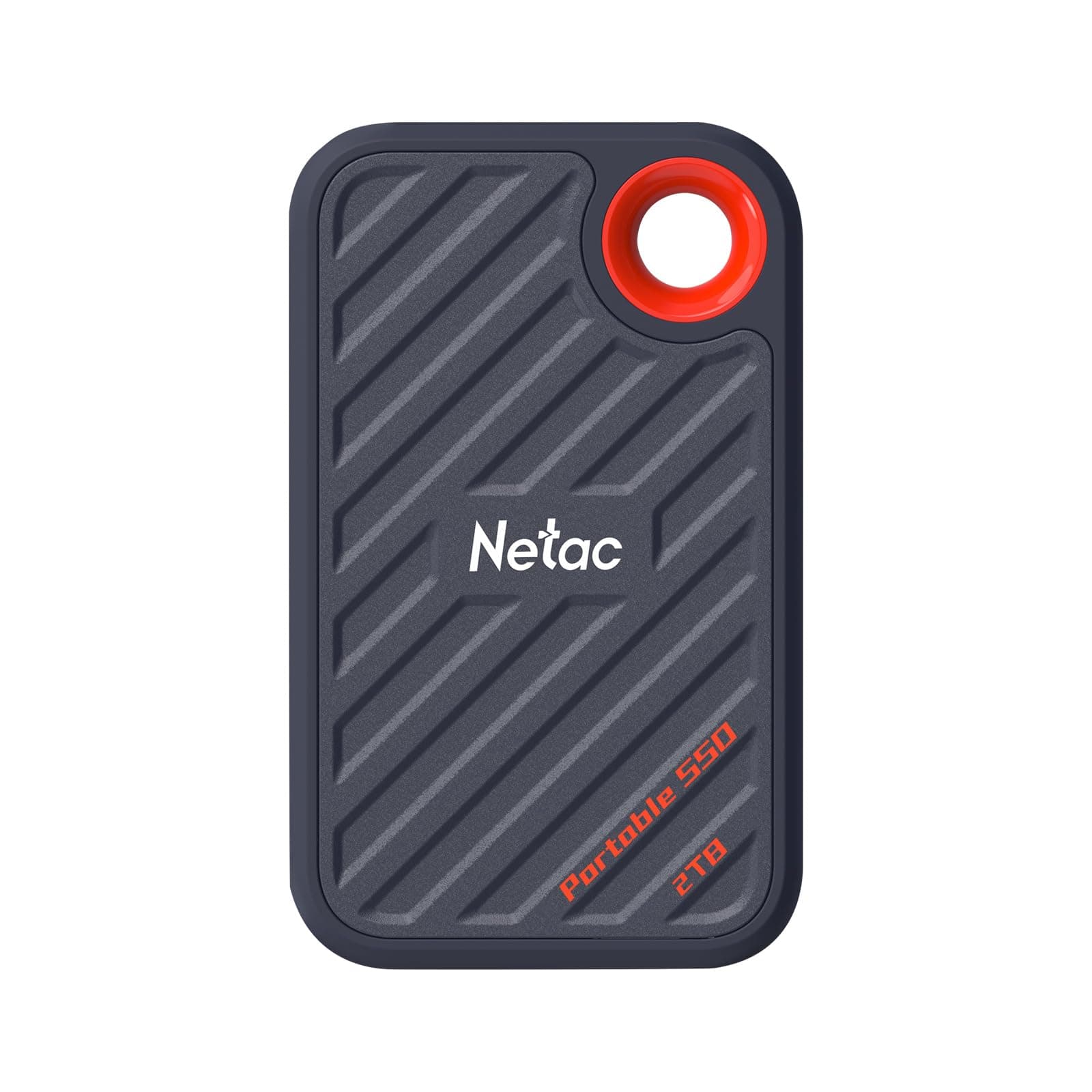Netac ZX20 512GB Extreme 512GB NVMe Portable SSD USB 3.2-C bis zu 2000MB/s Lesebeständig Staubgeschützt Bild 4