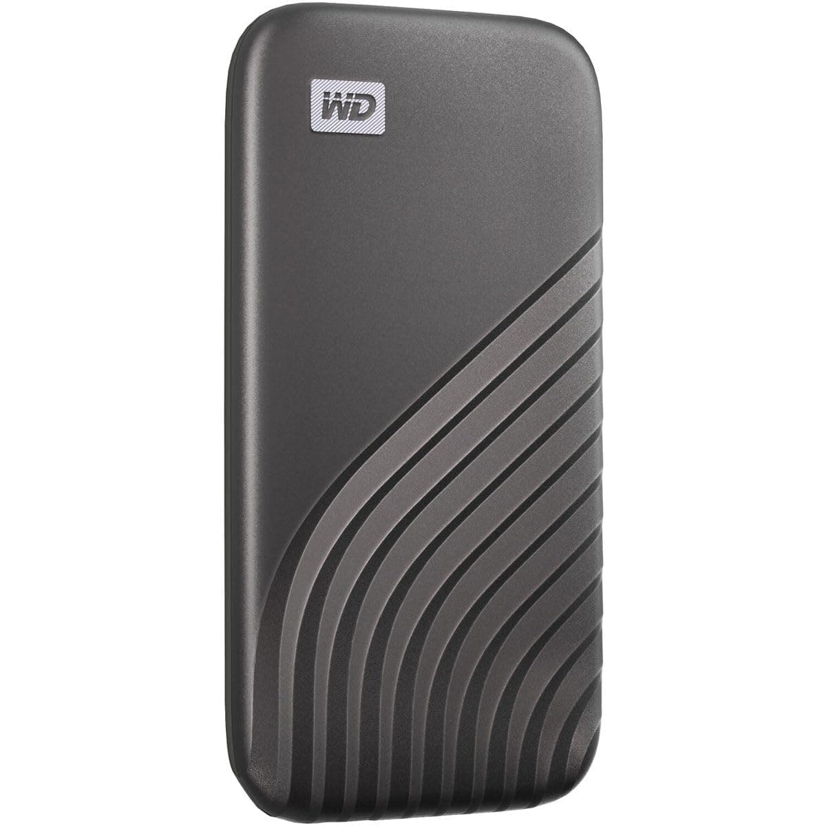WD My Passport SSD 4 TB mobiler SSD Speicher (NVMe-Technologie, USB-C und USB 3.2 Gen-2 kompatibel, Lesen 1050 MB/s, Schreiben 1000 MB/s) Space-Grau 4 TB Space-Grau