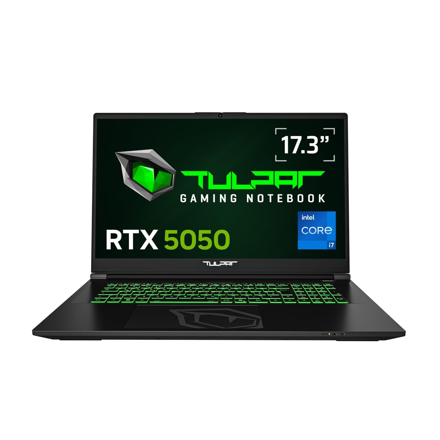 TULPAR A7 V16.2.2 Gaming Laptop | 17,3'' FHD 1920X1080 144Hz IPS LED-Display | Intel Core i7 13700HX | 32 GB RAM | 500 GB SSD | RTX 5050 | Windows 11 Gaming Notebook 500 GB 32 GB