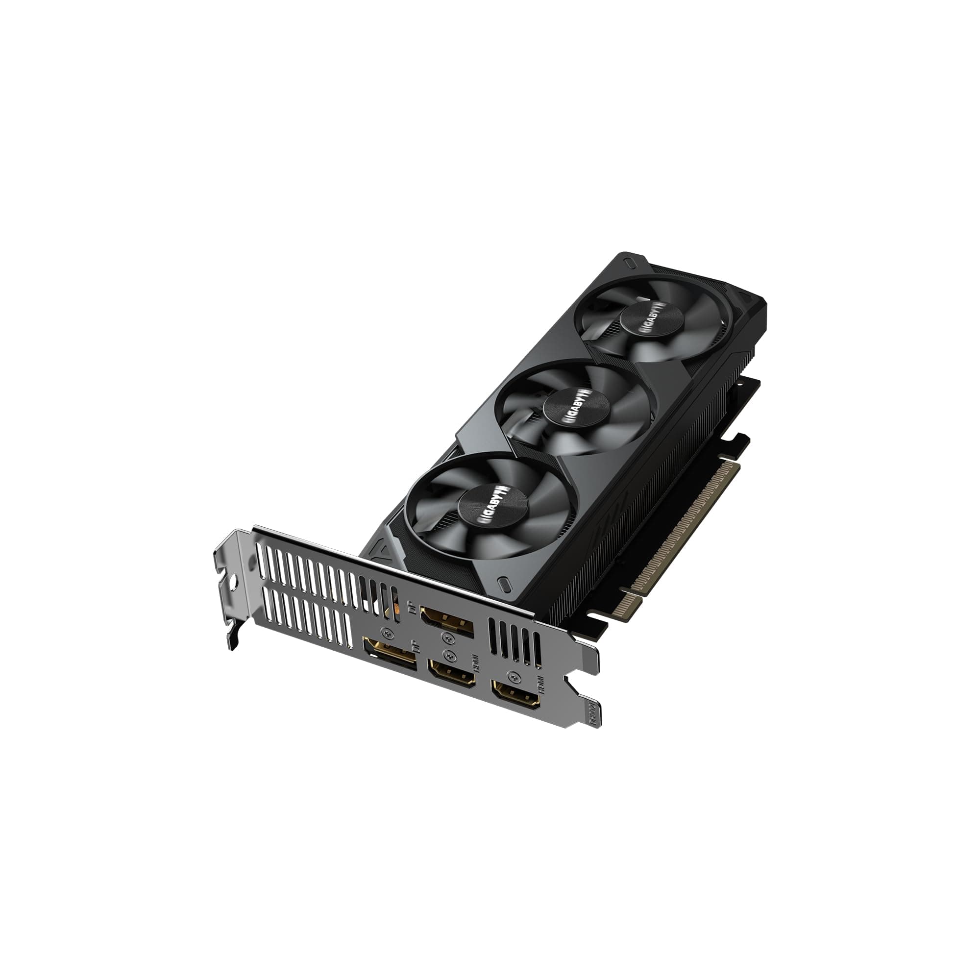 Gigabyte GeForce RTX 5050 OC Low Profile 8G Grafikkarte - 8GB GDDR6, 128bit, PCI-E 5.0, 2587MHz Kerntakt, 2 x DP, 2 x HDMI, NVIDIA DLSS 4, GV-N5050OC-8GL Bild 7