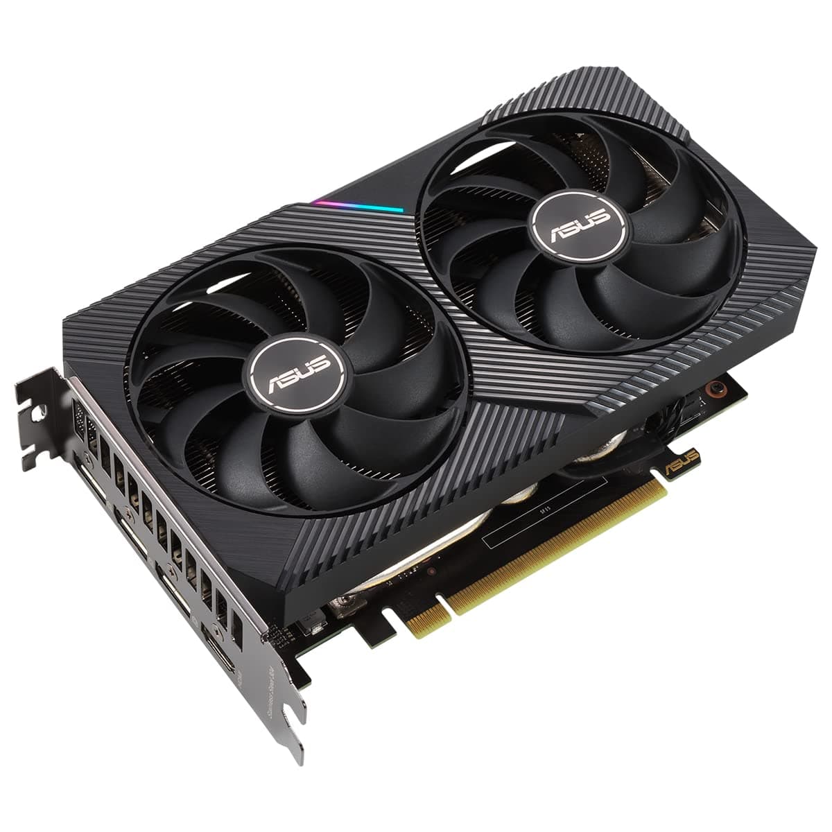 ASUS GeForce Dual RTX 3050 8GB OC Edition Gaming Grafikkarte (NVIDIA Ampere, GDDR6 Speicher, PCIe 4.0, 1x HDMI 2.1, 3X DisplayPort 1.4a, DUAL-RTX3050-O8G) OC Edition Dual RTX 3050 Bild 5