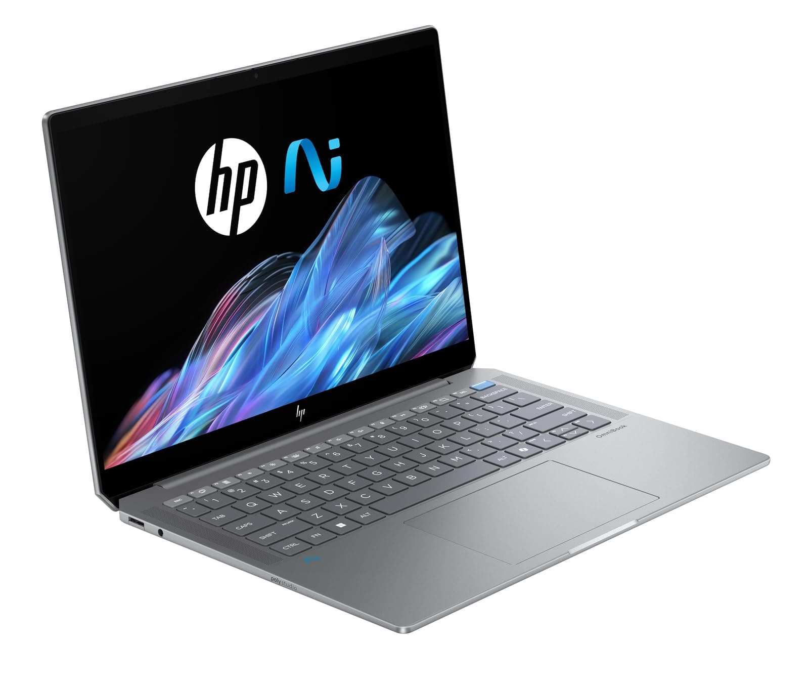 HP OmniBook Ultra Next Gen AI Laptop| AMD Ryzen AI 9 365 mit dedizierte NPU für KI | 50 NPU Tops | Copilot+ PC | 14" 2,8K Touchscreen 400 Nits | 16GB | 1TB SSD | Windows 11 Home | Silber AMD Ryzen AI 9 365 1 TB SSD Bild 3