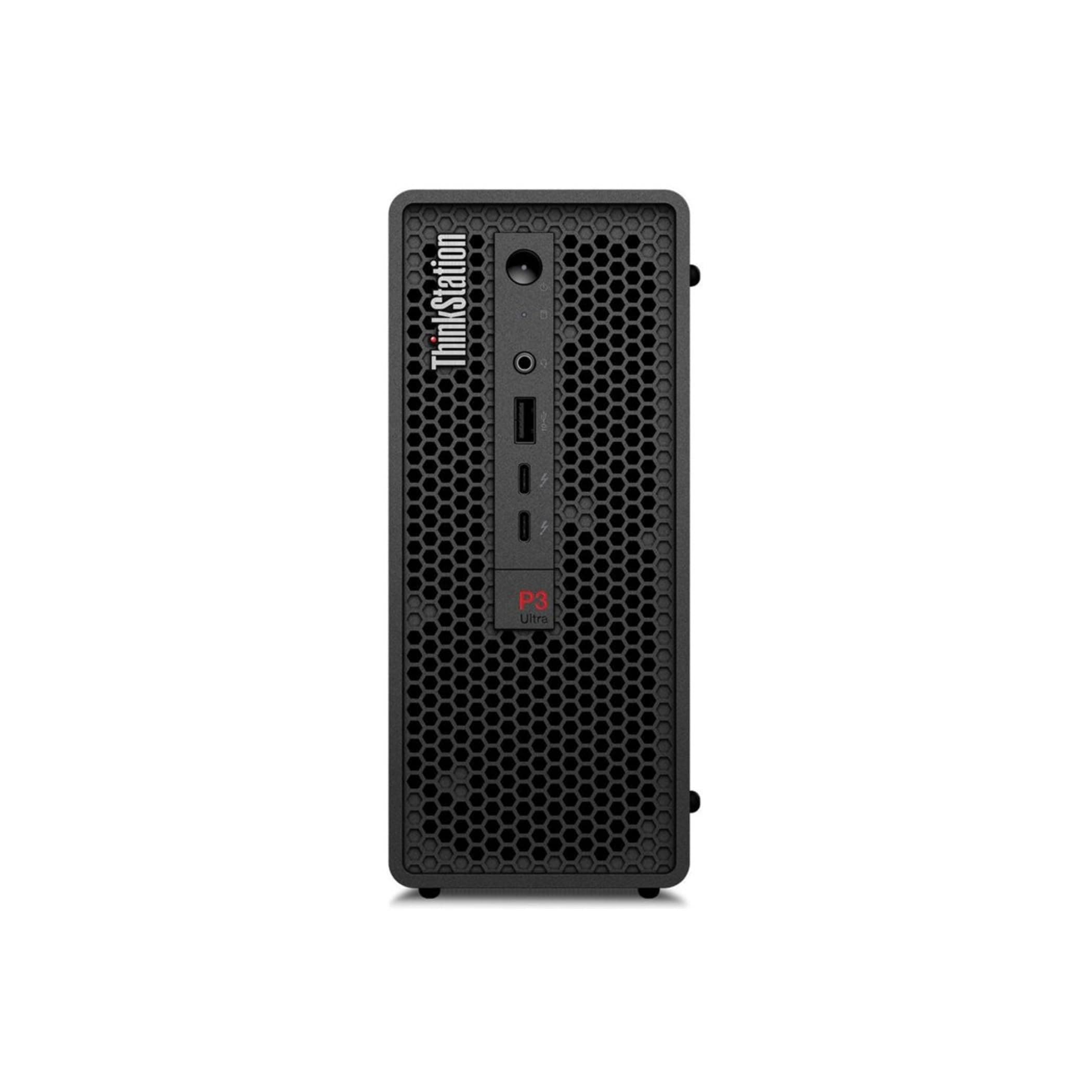 Lenovo ThinkStation P3 Ultra / i9-14900 / 32GB / 512GB M.2 / Ultra SFF/Single CPU Workstation Rack mountable/integreated / 170W / Linux Ubuntu 22.04 LTS / 3/3 OnSite Bild 5