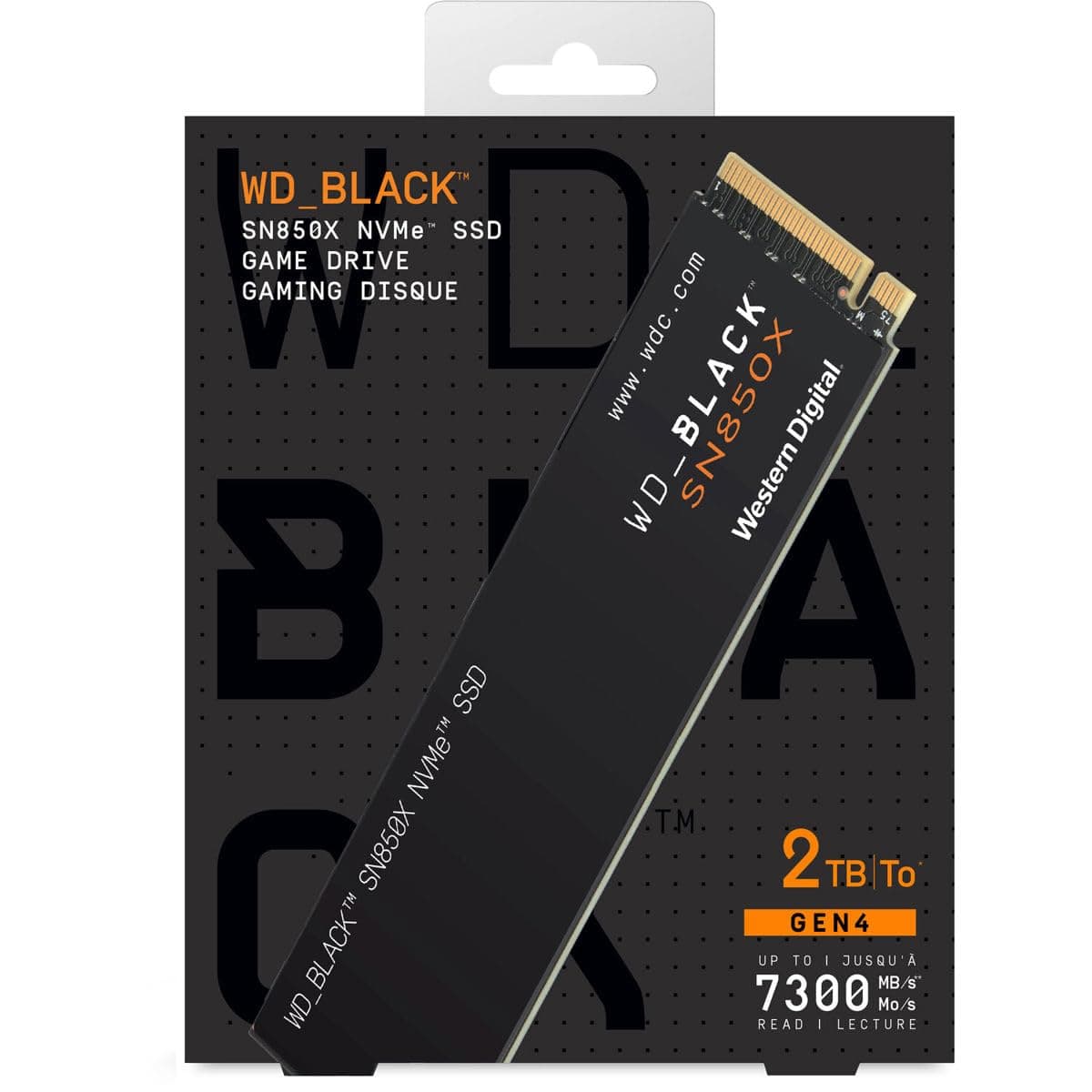 WD_Black SN850X NVME SSD, kein Kühlkörper, 2 TB Bild 7