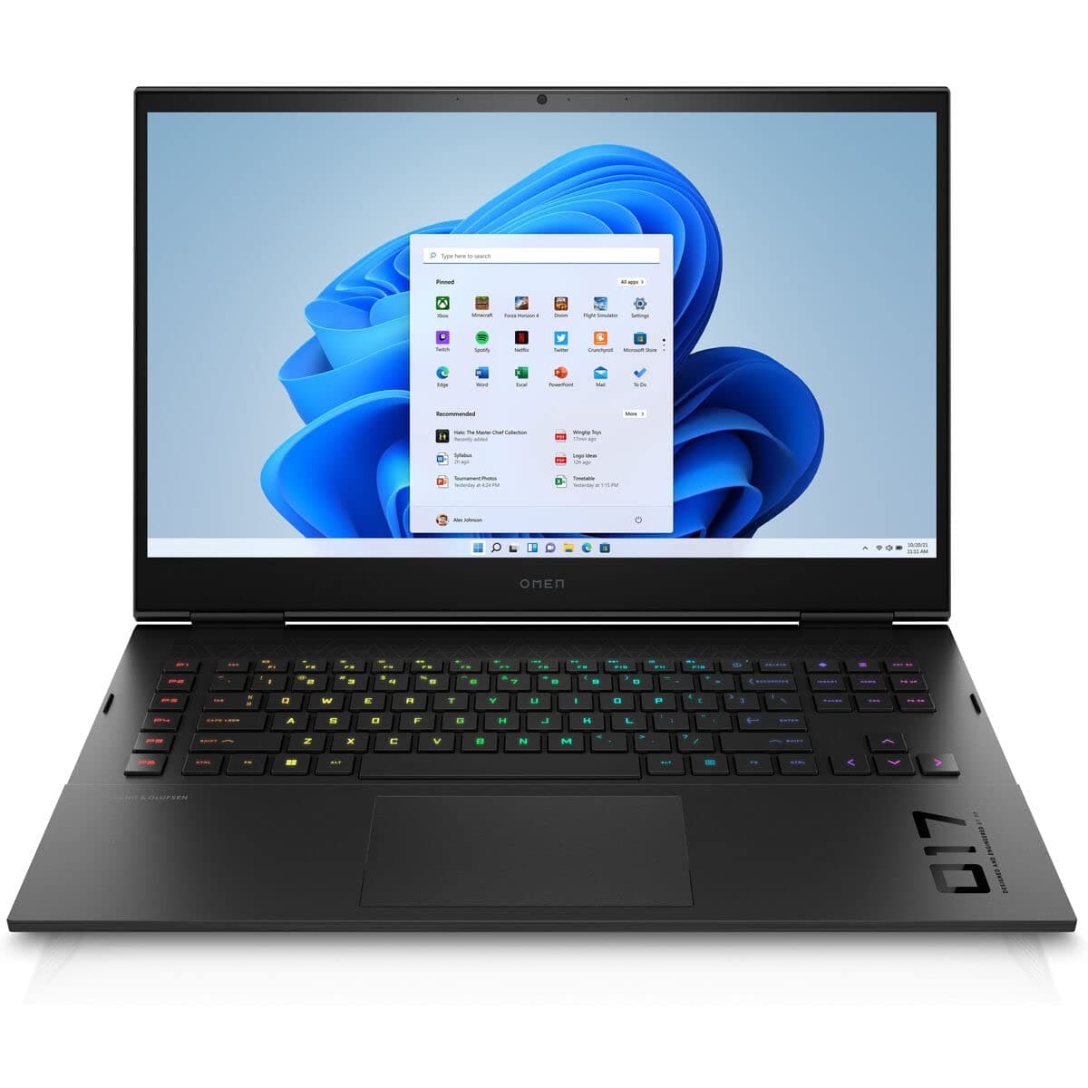 HP Laptop 17-ck2001ns 17,3" Intel Core i7-13700HX 32GB RAM 1TB SSD NVIDIA GeForce RTX 4080 QWERTY Spanisch