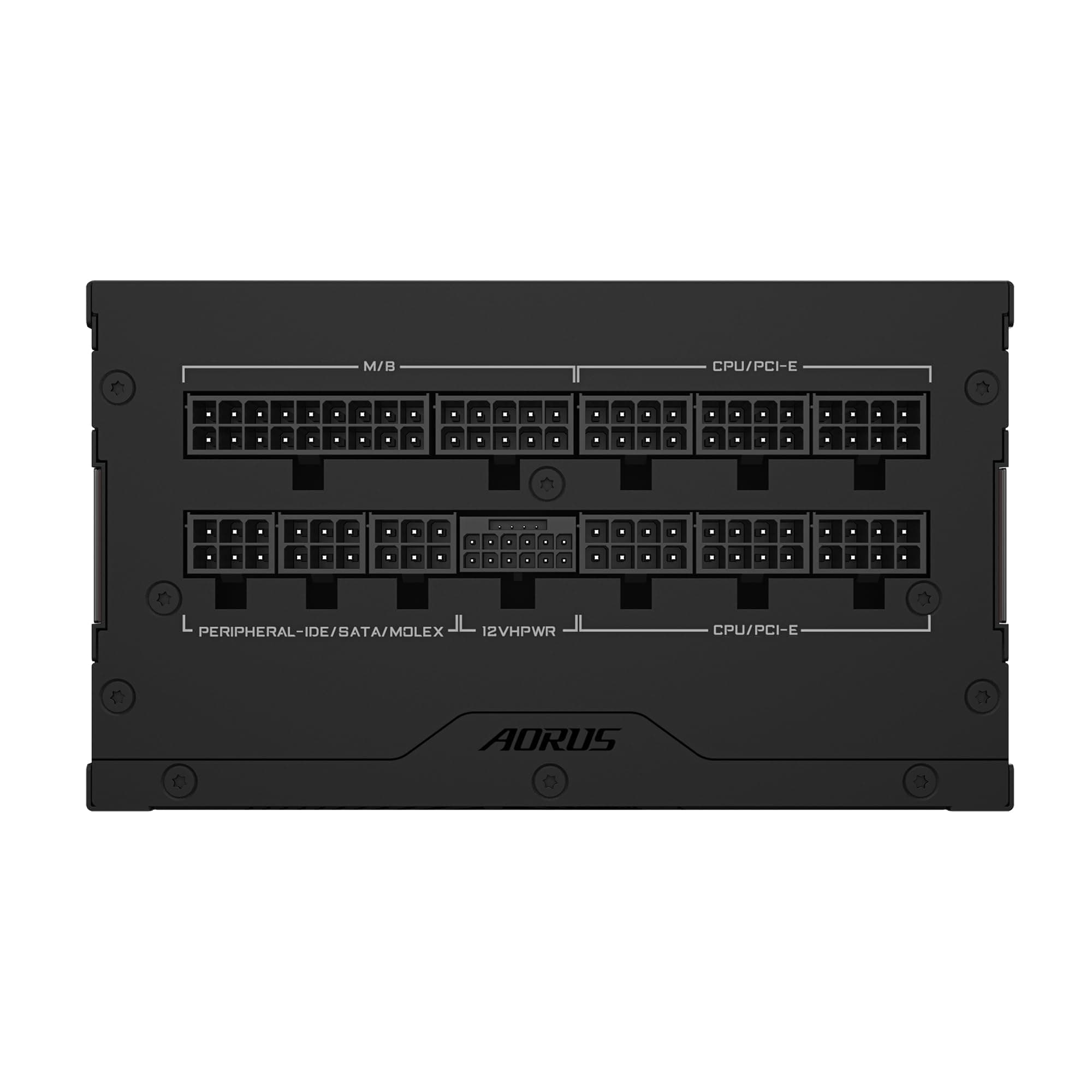 GIGABYTE Aorus Elite P1000W Power Supply - PCIe 5.0, 80 Plus Platinum, Fully Modular Design, 120 mm Fan, ATX 3.0 Compatible, EU Plug Bild 5