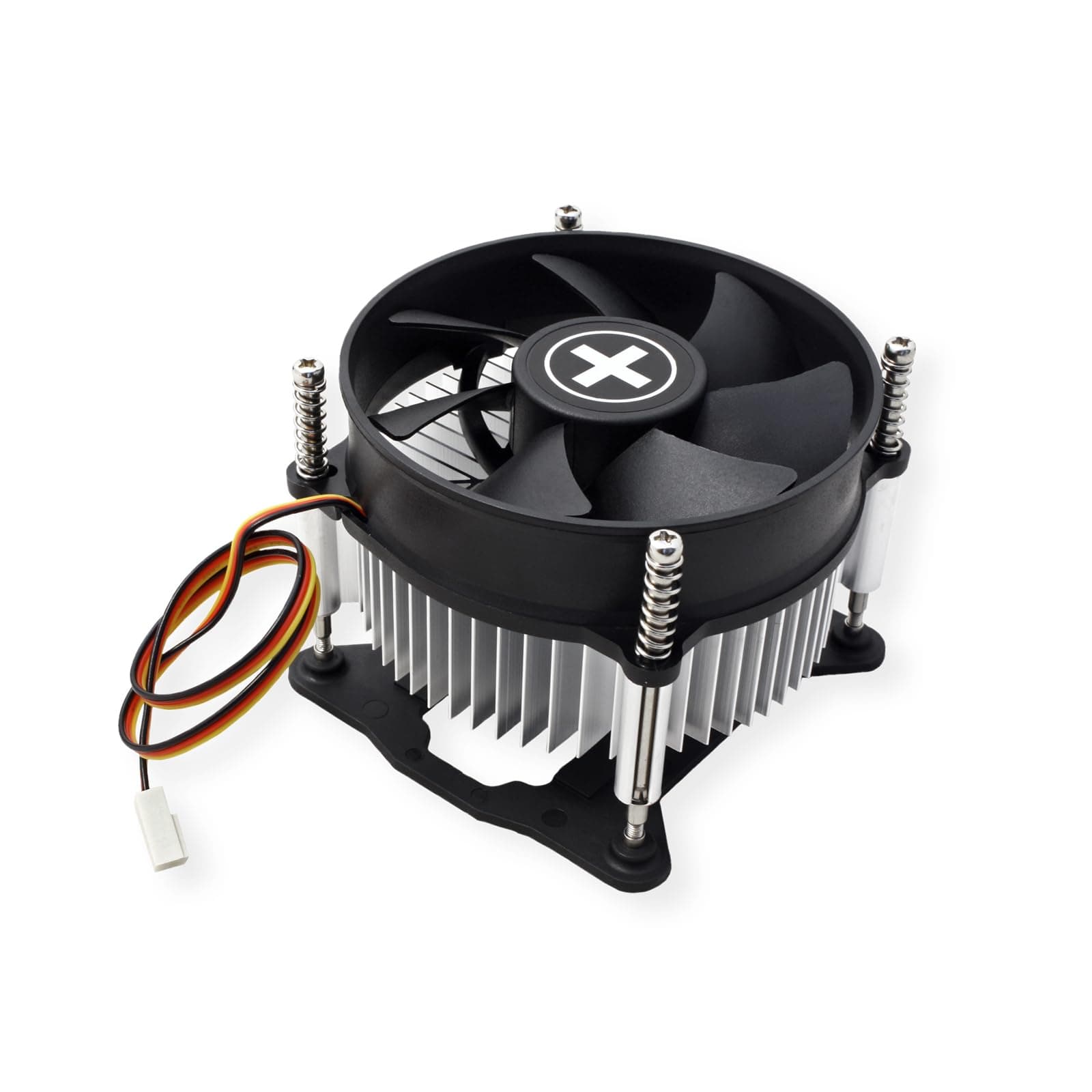 Xilence I200 Intel Top Blow CPU Luft Kühler, LGA 1150/1151/1155/1156, 65W TDP, Top Blow, leiser 92mm Lüfter, einfache Montage, optimal für moderate Kühlanforderungen im Office und Home, schwarz schwarz 65 W | 92 mm Bild 4