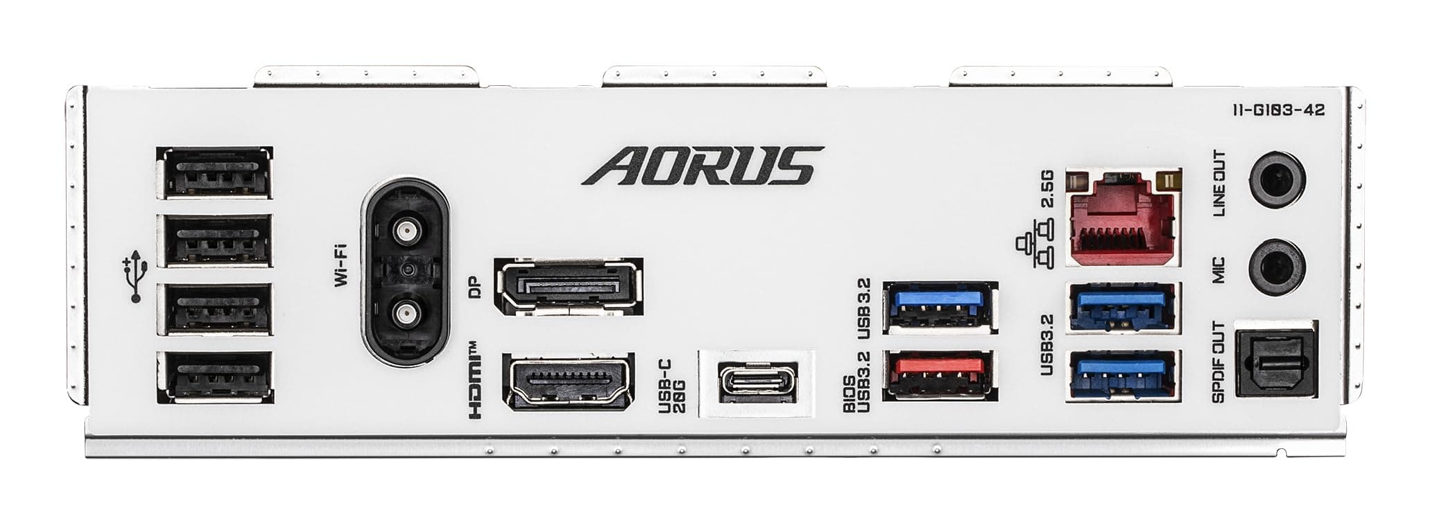 GIGABYTE B760M AORUS Elite WIFI6E GEN5 Mainboard – Unterstützt Intel Core Prozessoren der 14. Generation, 12+1+1 Phasen Digital-VRM, bis zu 5600 MHz DDR5, 2 x PCIe 4.0 M.2, Wi-Fi 6E, 2.5 GbE LAN Bild 7
