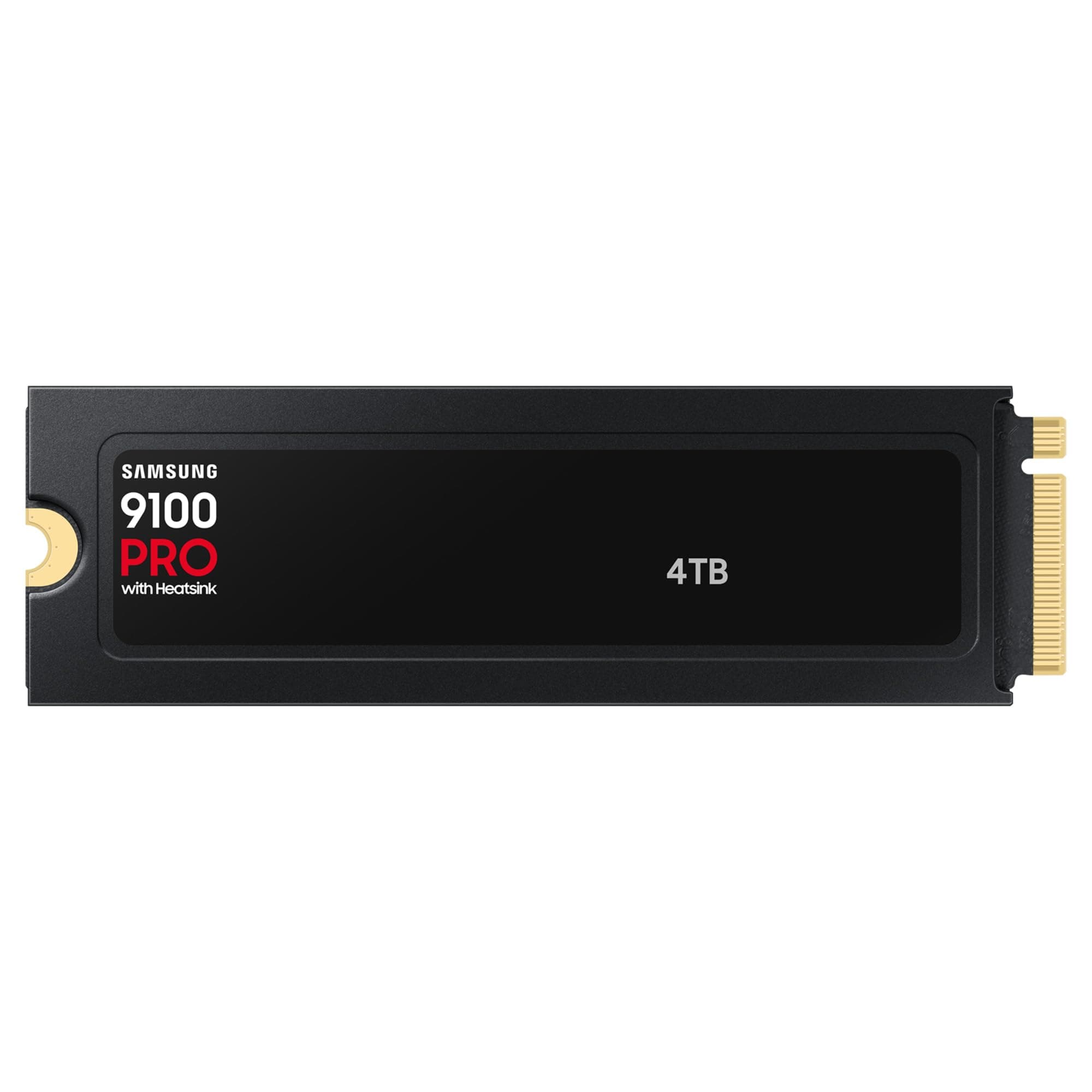 Samsung 9100 PRO Heatsink NVMe M.2 SSD, 4 TB, PCIe 5.0, 14.800 MB/s Lesen, 13.400 MB/s Schreiben, Interne SSD für PC- sowie Konsolen-Gaming und Videobearbeitung, Schwarz, MZ-VAP4T0CW Bild 2