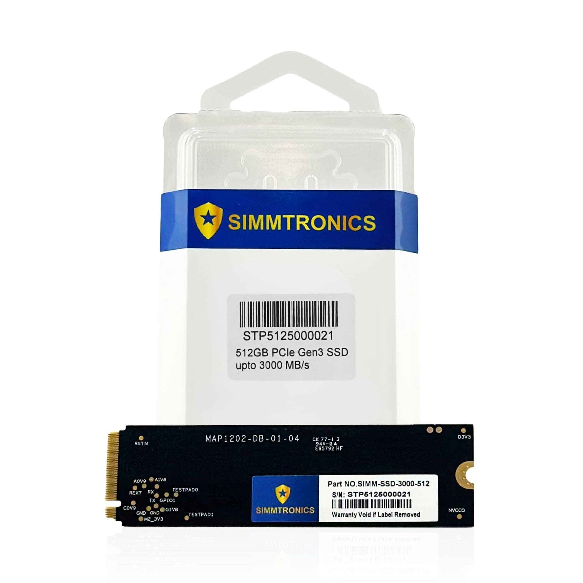 Simmtronics 512 GB PCIe 3.0 NVMe M.2 SSD | Bis zu 3500/3000 MB/s Lesen/Schreiben | DRAM Cache & 3D TLC NAND | Internes Solid-State-Laufwerk | kompatibel mit Laptops und Desktops Bild 2