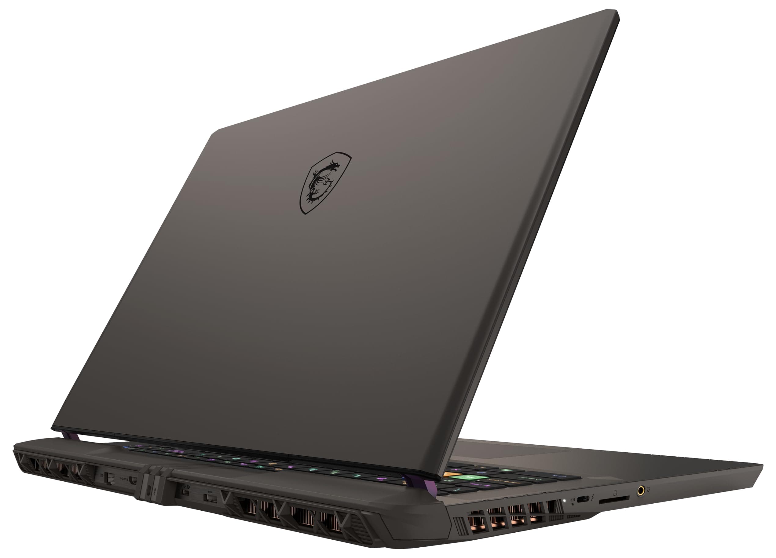 MSI Vector 17 HX Gaming Laptop, 17,0" QHD+ 240Hz, Intel Core i9-13980HX, NVIDIA GeForce RTX 4080, 32GB DDR5, 1TB SSD, Windows 11 Home, QWERTZ Tastatur, A13VHG-813, Cosmos Gray Intel Core i9-13980HX Dediziert Bild 2