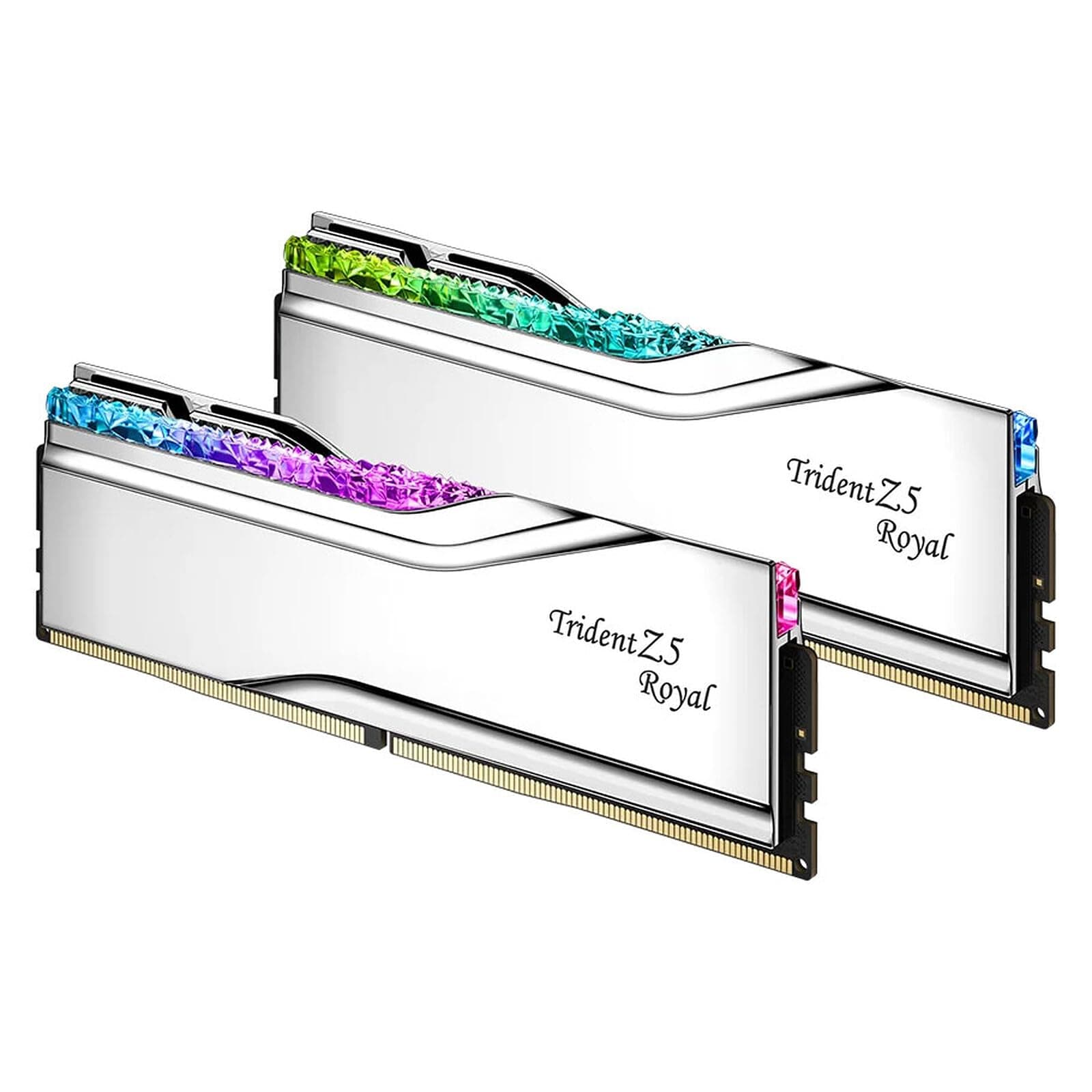 G.skill Trident Z5 Royal F5-7600j3646g16gx2-Tr5s Memoria 32 Gb 2 X 16 Gb Ddr5 7600 Mt/s 288-Pin Dimm (g.skill 32gb [2x16] Ddr5 7600mhz Tride) Bild 5