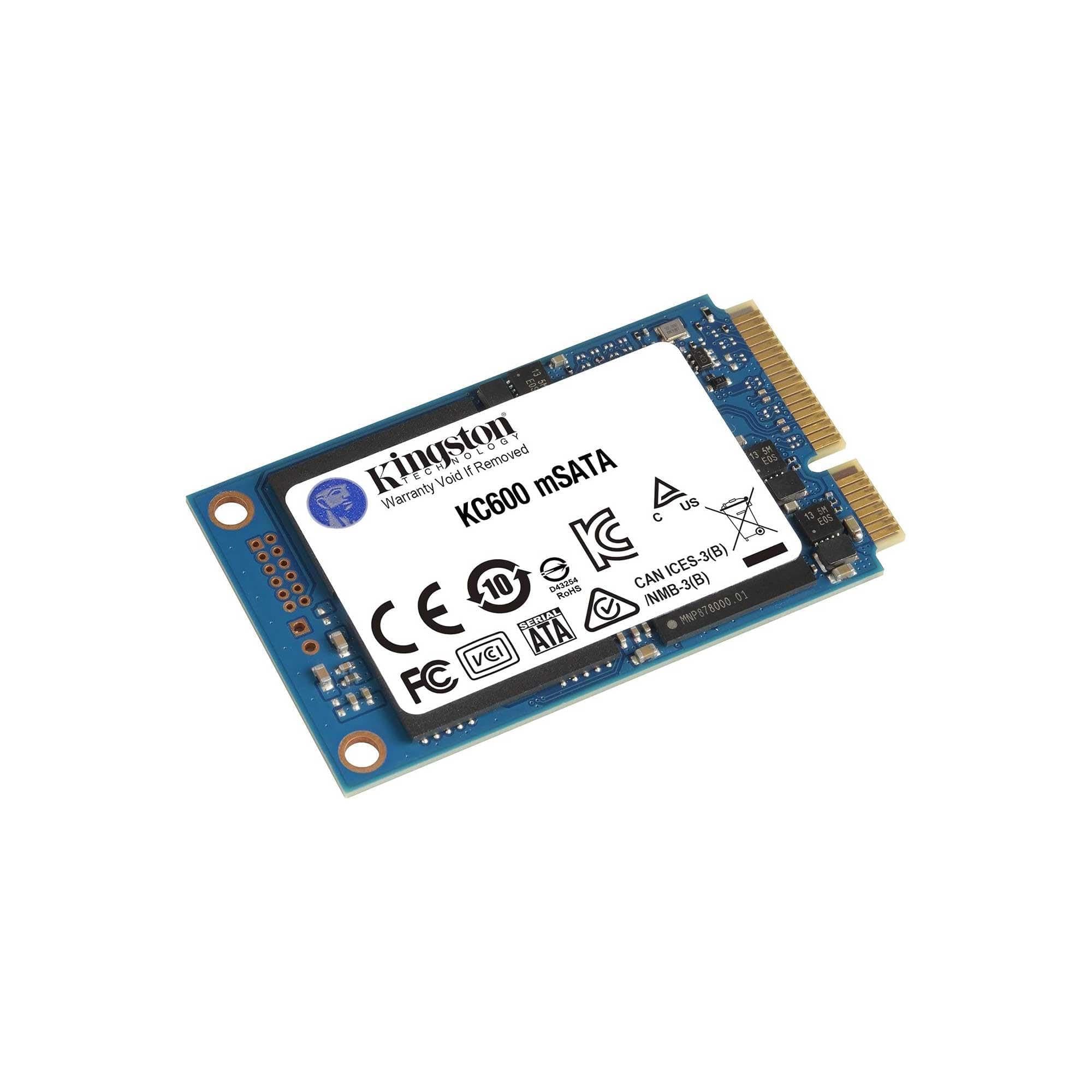 Kingston KC600 SSD 512GB SATA3 mSATA - SKC600MS/512G Bild 6