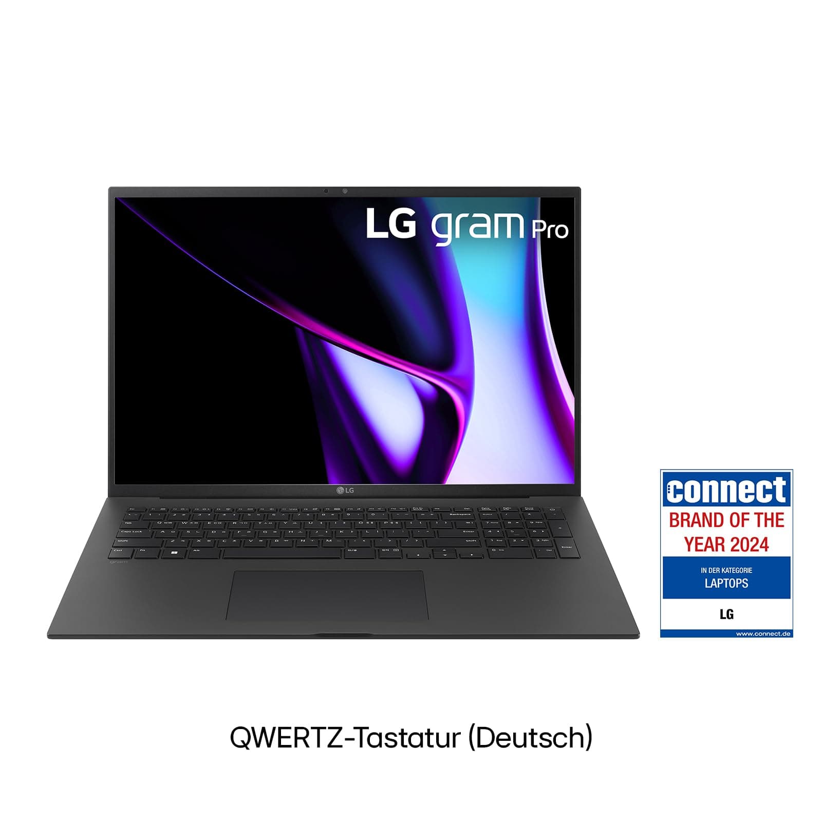 LG gram Pro 17 Zoll Laptop mit Windows 11 Home Intel Core Ultra 7 Prozessor 16GB LPDDR5x RAM 1TB Dual SSD 17Z90SP-G.AA78G - Schwarz gram Pro, Intel Core Ultra 7, Intel Arc Grafikkarte 1 GB LG gram Pro | Schwarz Bild 2
