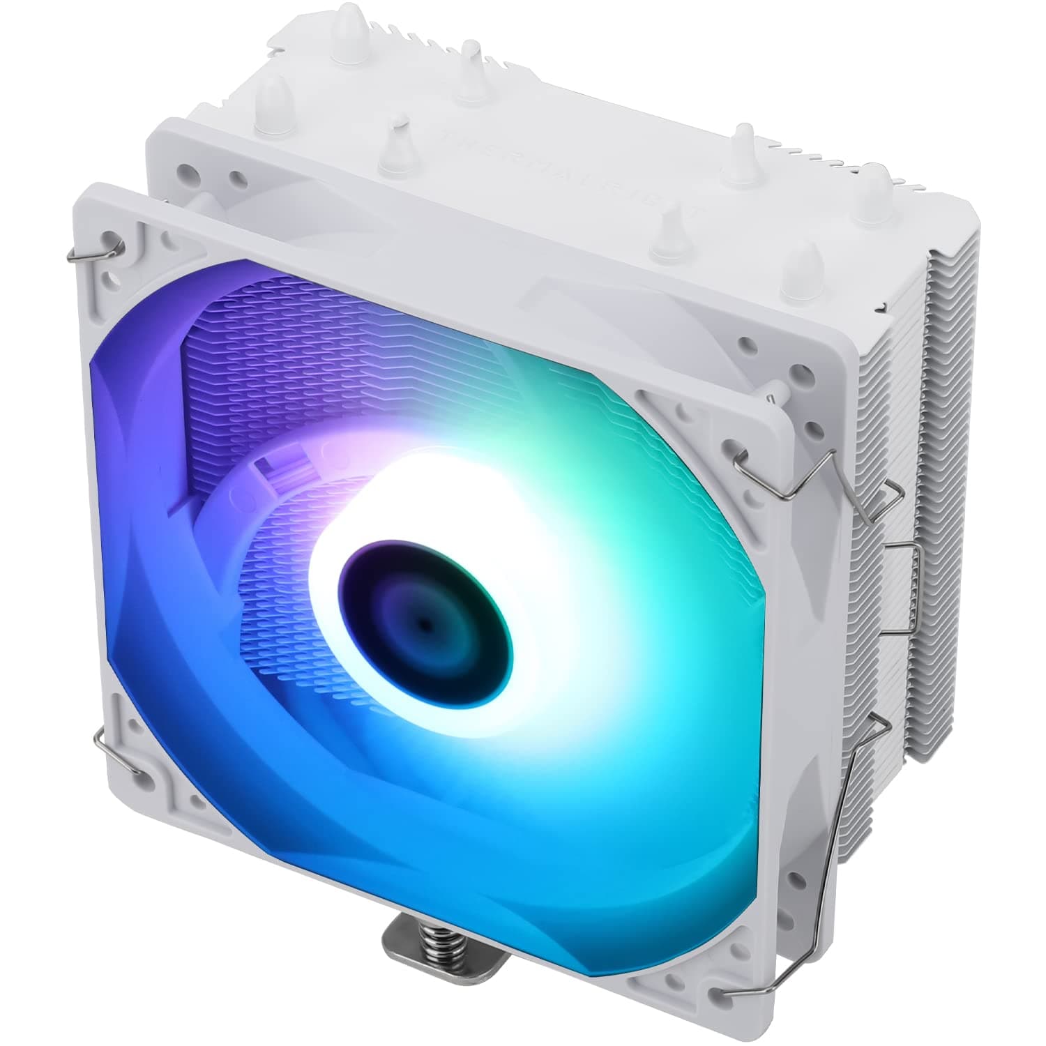 Thermalright Assassin X 120 SE Weiß CPU Luftkühler, 4 Heat Pipes, TL-C12CW-S PWM Leise Fan CPU Kühler mit S-FDB Lager, Für AMD: AM4/AM5/Intel LGA1700/1851/1150/1151/1155/1156/1200 Bild 2