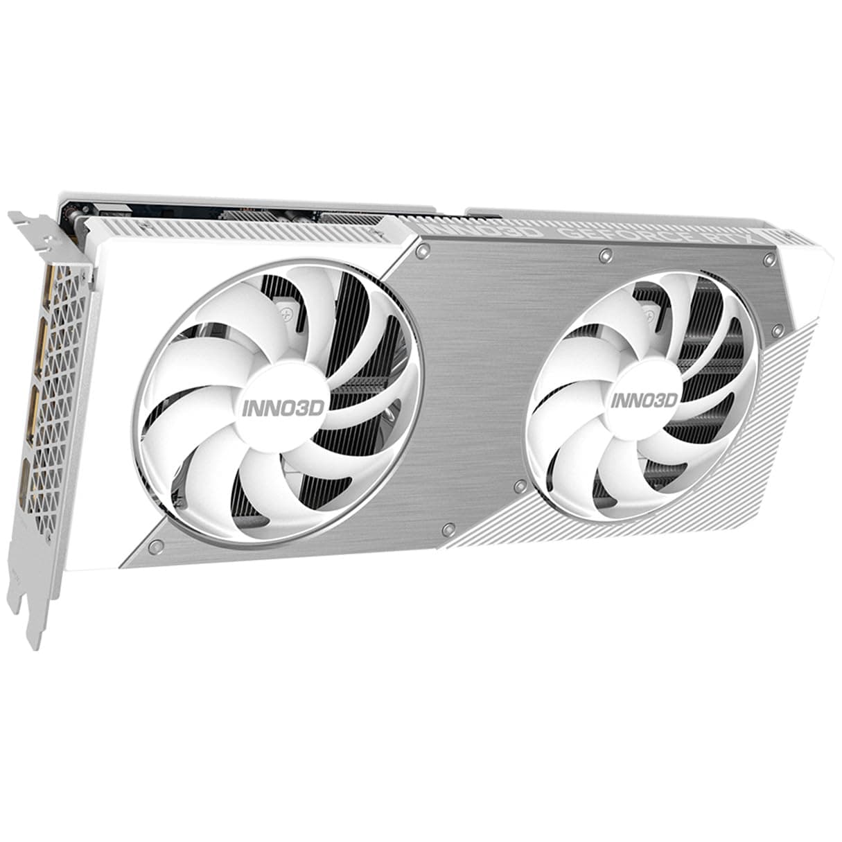 INNO3D NVIDIA GeForce RTX 5060 Ti Twin X2 OC White 16GB GDDR7 Gaming Graphics Card (Dual Fan, 2 Slot, White, Reflex 2 RTX AI DLSS4) Bild 3