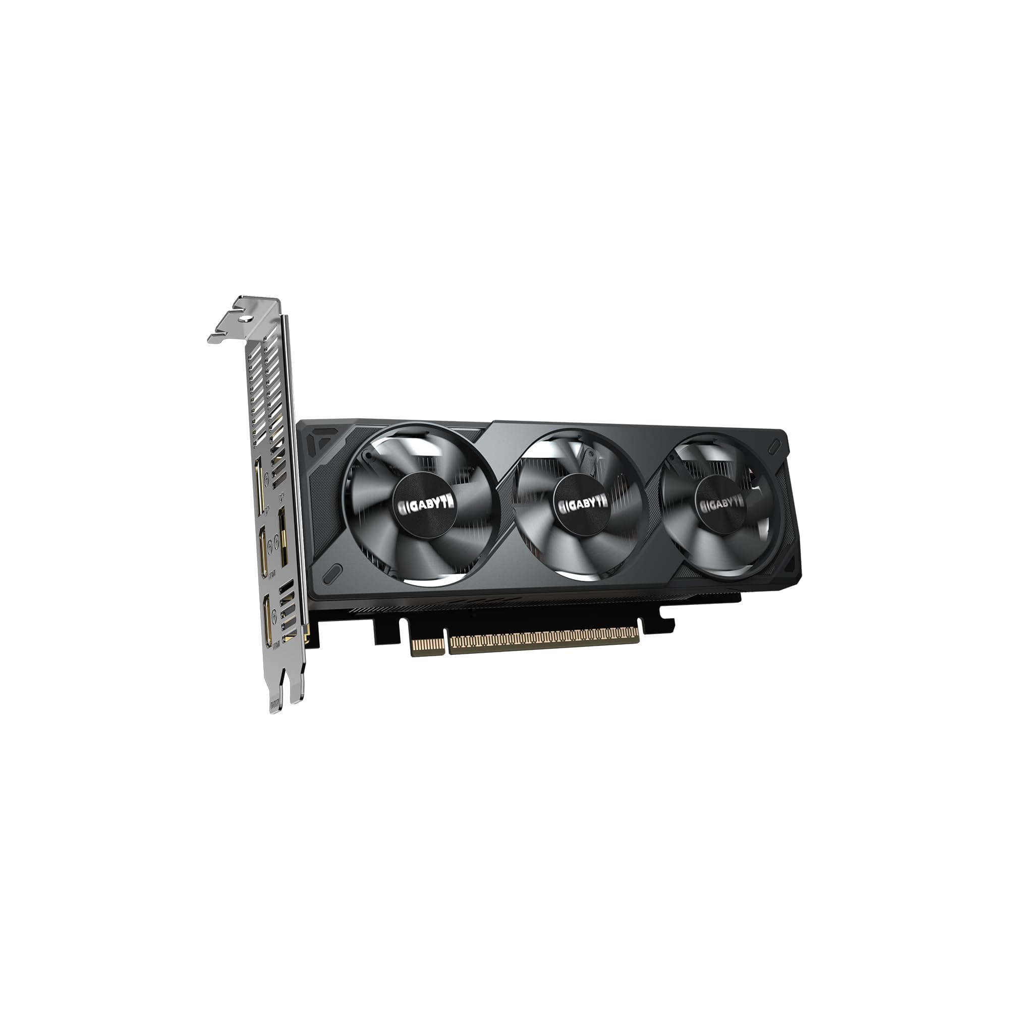 Gigabyte GeForce RTX 5050 OC Low Profile 8G Grafikkarte - 8GB GDDR6, 128bit, PCI-E 5.0, 2587MHz Kerntakt, 2 x DP, 2 x HDMI, NVIDIA DLSS 4, GV-N5050OC-8GL Bild 3