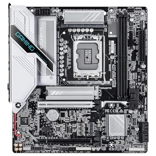 GIGABYTE B860M Gaming WIFI6 Mainboard - Intel Core Ultra Series CPUs, 8+1+2 Phases VRM, bis zu 9066MHz DDR5, 1xPCIe 5.0 + 1xPCIe 4.0 M.2, 2.5GbE LAN, WiFi 6, USB 3.2 Gen 1 Bild 4