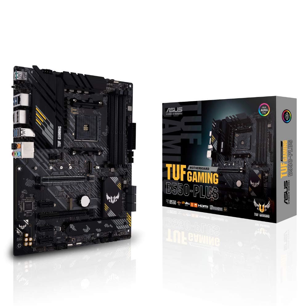 Asus TUF Gaming B550-PLUS Motherboard Socket (PC) AMD AM4 Formfaktor (Details) ATX Motherboard Chipsatz