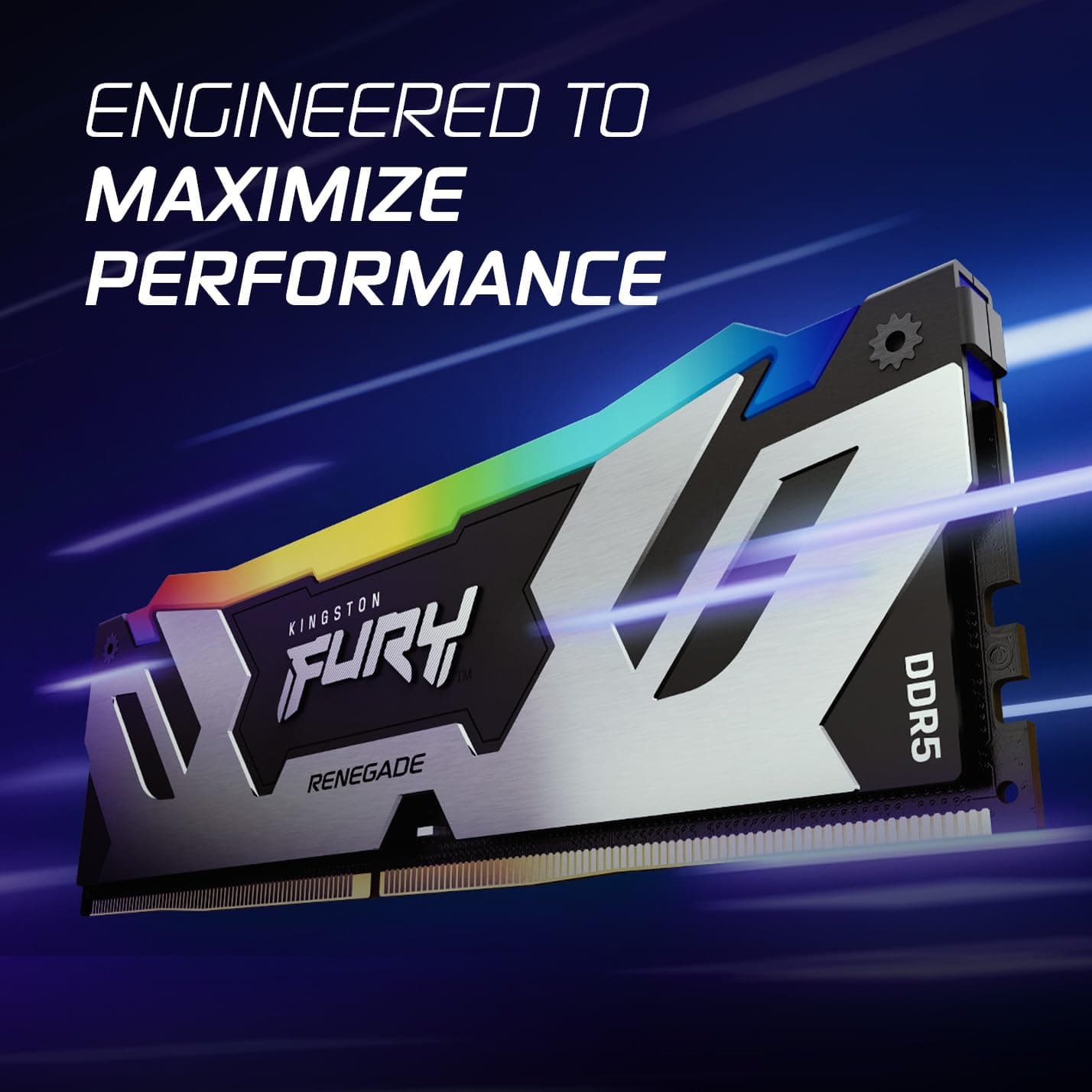 Kingston Fury Renegade Schwarz RGB XMP 32GB 7200MT/s DDR5 CL38 DIMM Desktop Gaming Speicher (Kit mit 2 ) - KF572C38RSAK2-32 Bild 8