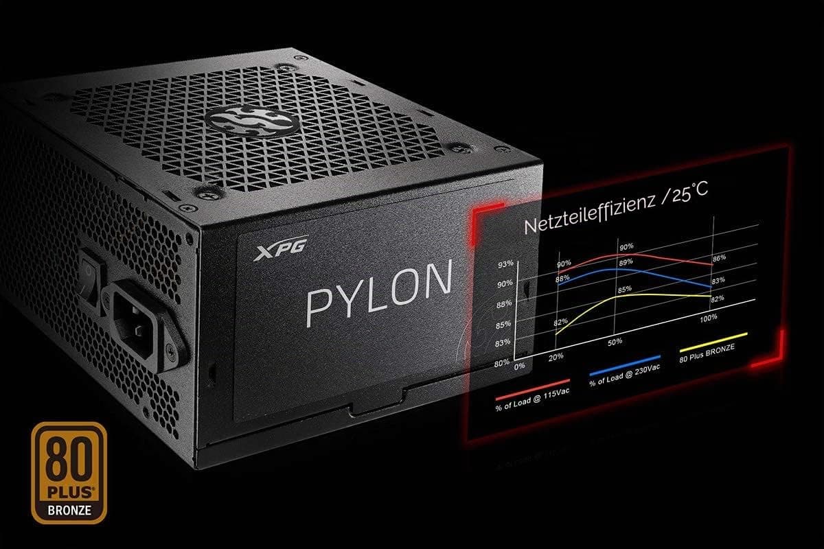 Netzteil ADATA XPG Pylon 650W ATX/EPS (80+), One Size Bild 7