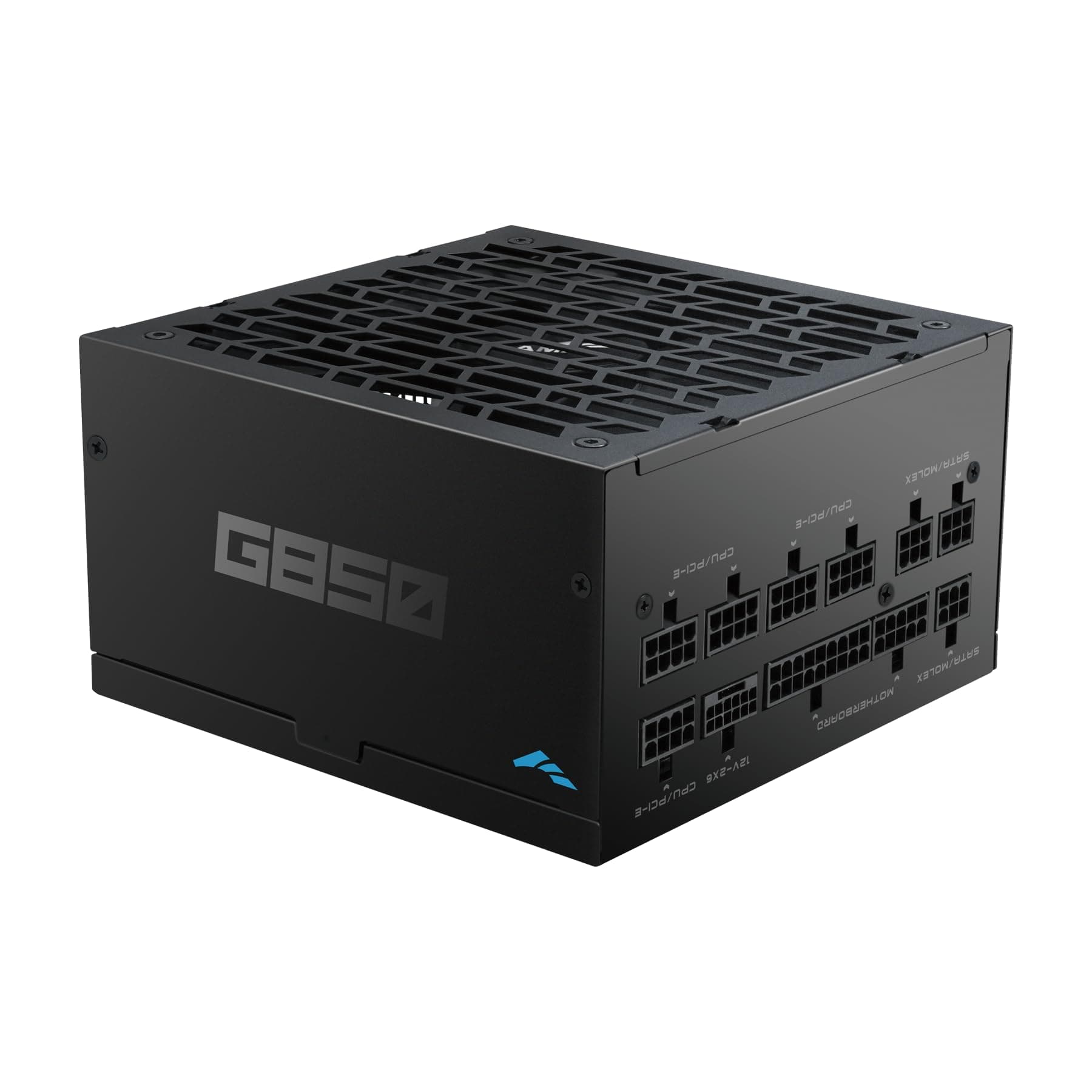 SAMA G850 850W vollmodulares Netzteil– 80 Plus Gold Zertifiziert | ATX 3.1 & PCIe 5.1 kompatibel | 12 V-2x6-Grafikkarten-Stromstecker, japanische Kondensatoren,kompatibel mit der RTX50-Serie -Schwarz G850W Schwarz Schwarz