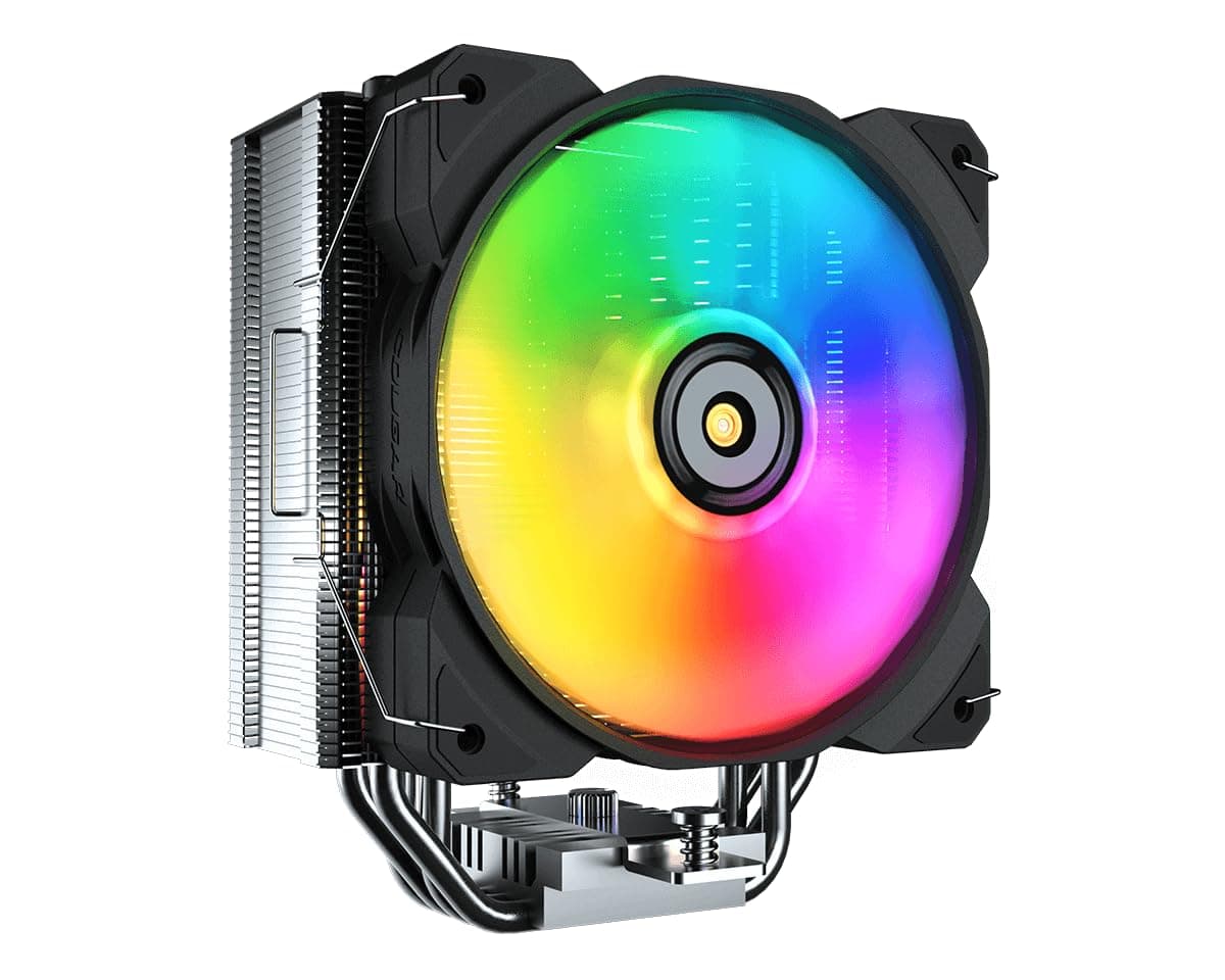 COUGAR Gaming | Luftkühler | Tour Forza 50 RGB – Hochleistungs-Lüfter COUGAR MHP120 RGB – Design gegen Oxidation des Heatpipes – Perfekte Wärmeableitung Bild 2