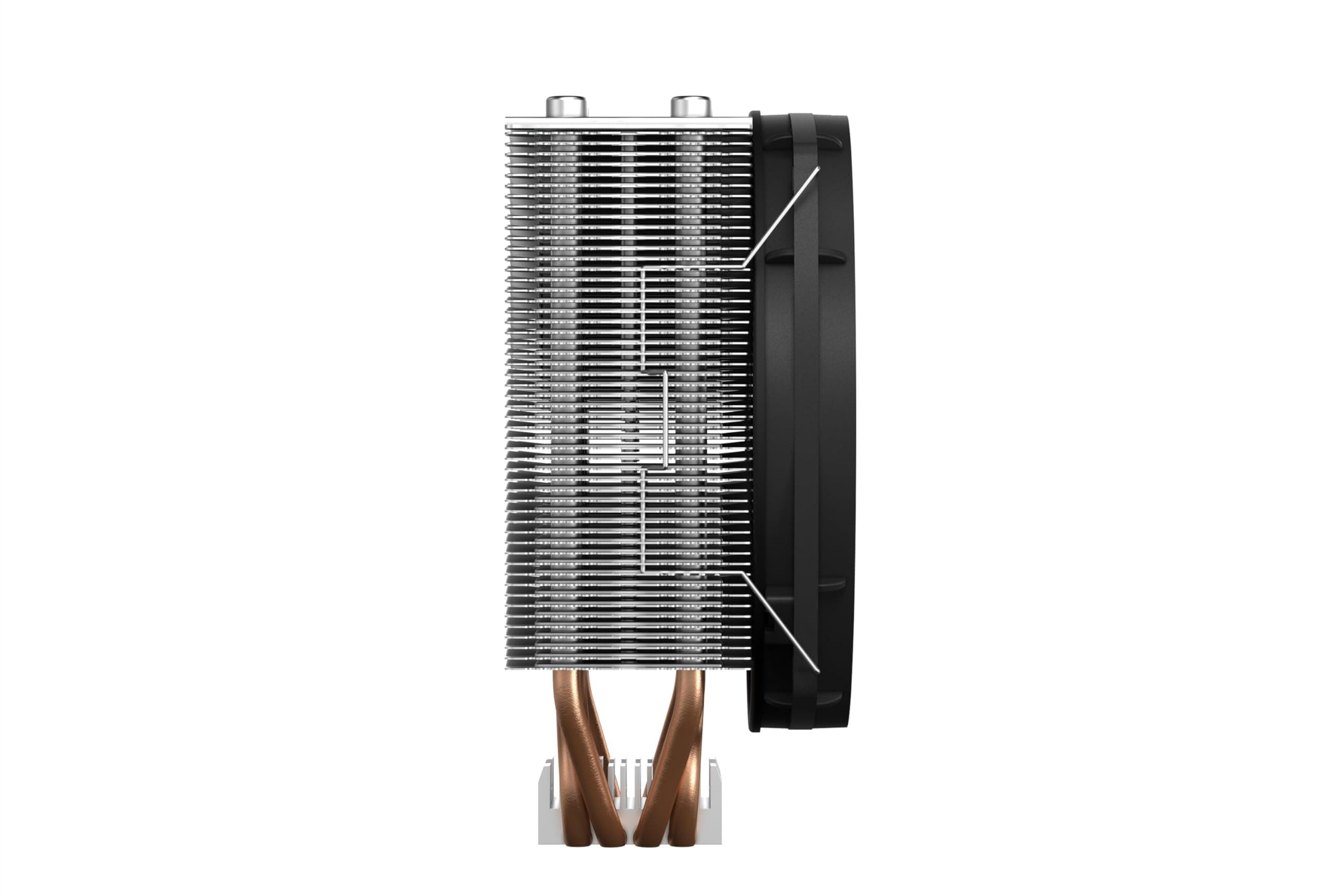 be quiet! Shadow Rock Slim 2, CPU Kühler, 160W TDP, 135mm be quiet! Lüfter, Heatpipe Direct Touch (HDT)-Technologie, 4x 6mm-Heatpipes, Slim Design, BK032 Bild 7