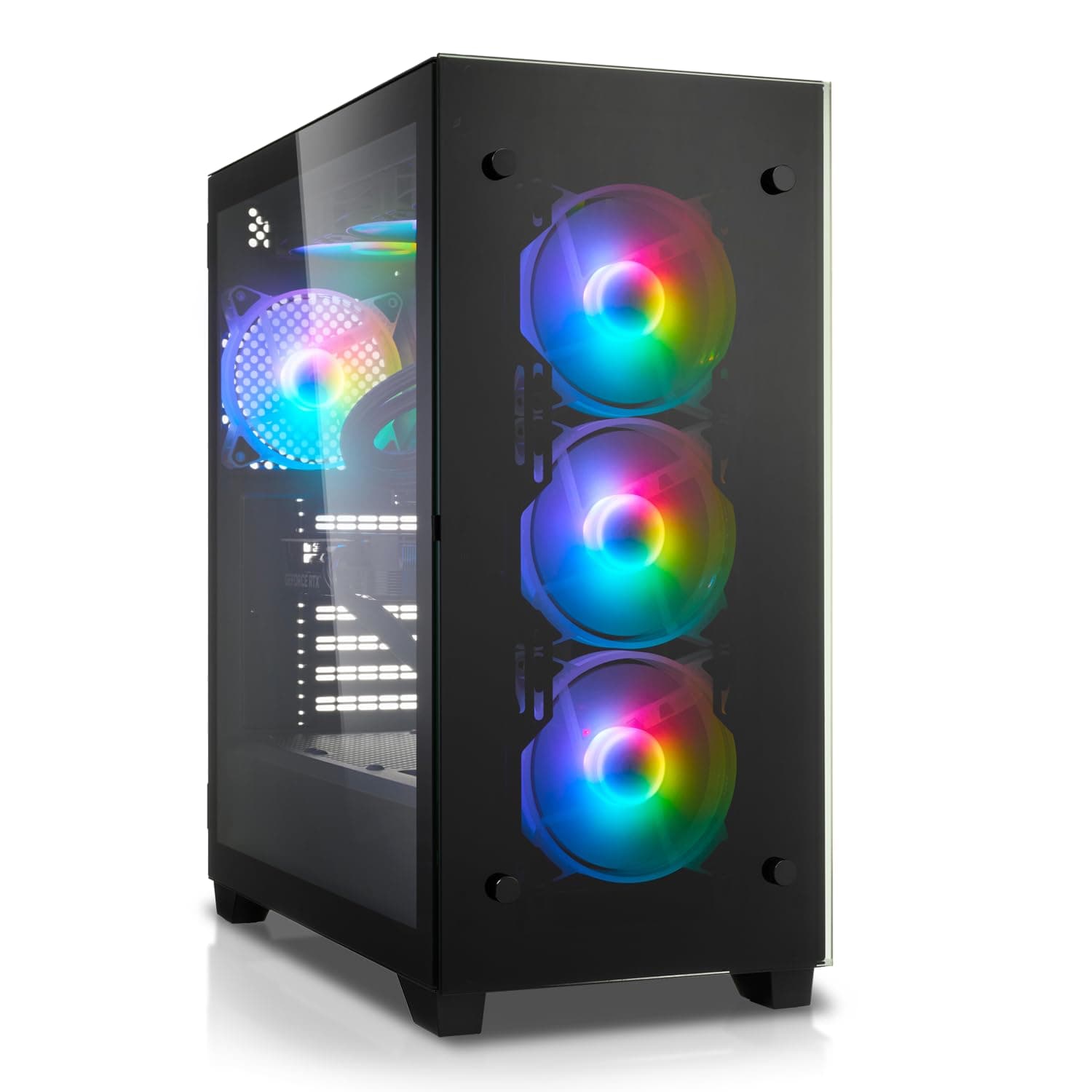 High End Gaming PC Ryzen 7 7800X3D, RTX 5060 8GB, 32 GB DDR5 RAM High Speed, 1TB M.2 SSD, B850 Board mit W-LAN, Windows 11 Pro 1TB M.2 SSD 32GB RTX 5060 8GB 7800X3D Bild 8