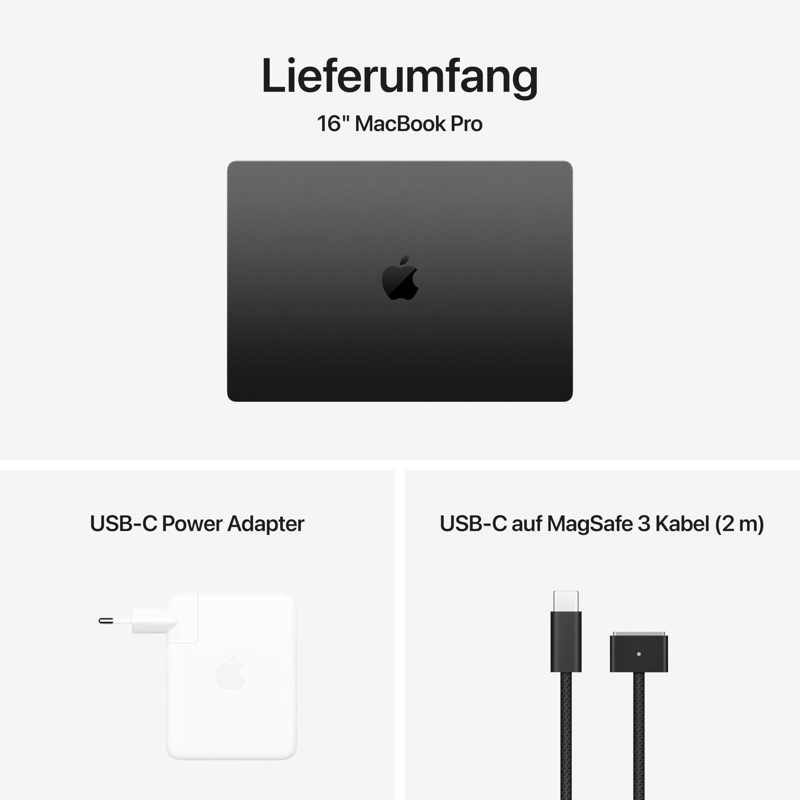 Apple 2024 MacBook Pro Laptop mit M4 Pro Chip mit 14-Core CPU und 20-Core GPU: 16,2" Liquid Retina XDR Display, 24 GB gemeinsamer Arbeitsspeicher, 512 GB SSD Speicher; Space Schwarz Space Schwarz 24 GB Gemeinsamer Arbeitsspeicher 512 GB SSD M4 Pro Chip Bild 6