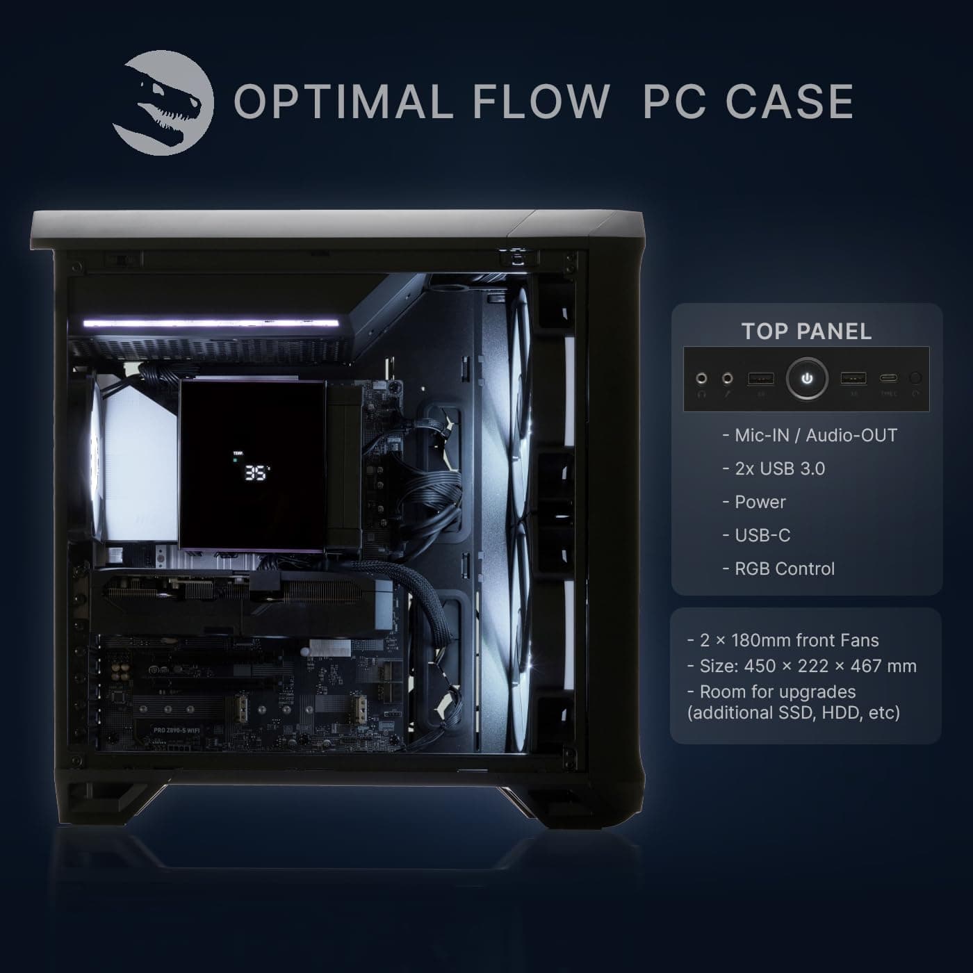 Sedatech Gaming PC • RTX 5080 | AMD Ryzen 9 7900X3D | 64GB DDR5 | 2TB SSD M.2 | WLAN 7 | BT 5.4 | Win 11 35) Ryzen 9 7900X3D - RTX5080 - 64Gb 2) Windows Bild 5