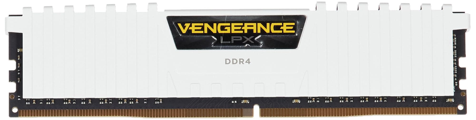 Corsair Vengeance LPX 16GB (2x8GB) DDR4 Bis zu 3200MHz CL16 XMP 2.0 High Performance Desktop Arbeitsspeicher Kit, Weiß CMK16GX4M2B3200C16W Weiß 2 x 8 GB 3200 MHz Bild 4
