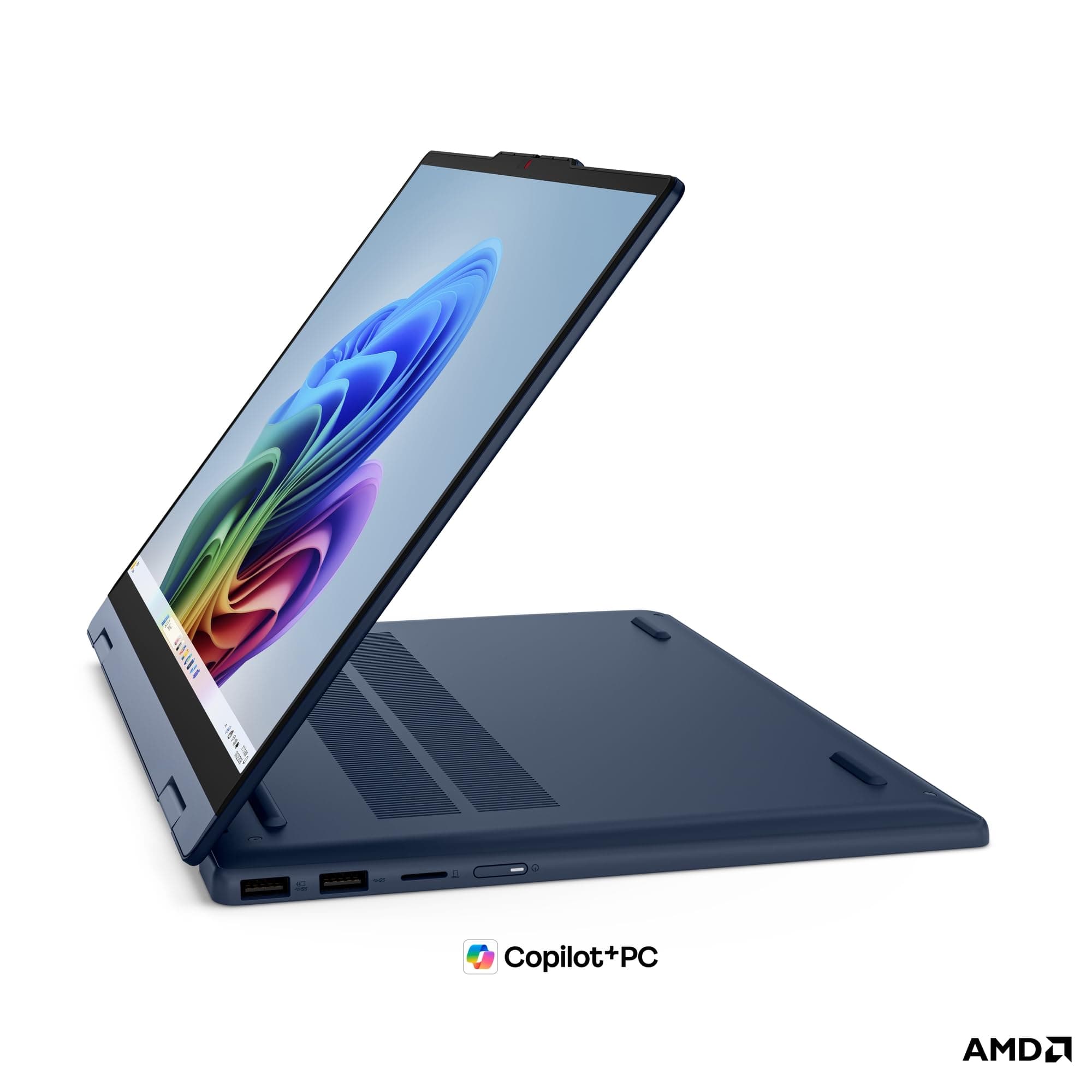 Lenovo IdeaPad 5 2in1 Laptop | 14" WUXGA Touch Display | AMD Ryzen 7 250 | 16GB RAM | 512GB SSD | AMD Radeon 780M | Windows 11 | QWERTZ | exkl. Farbe in Cosmic blau | 3 Monate Premium Care Bild 4