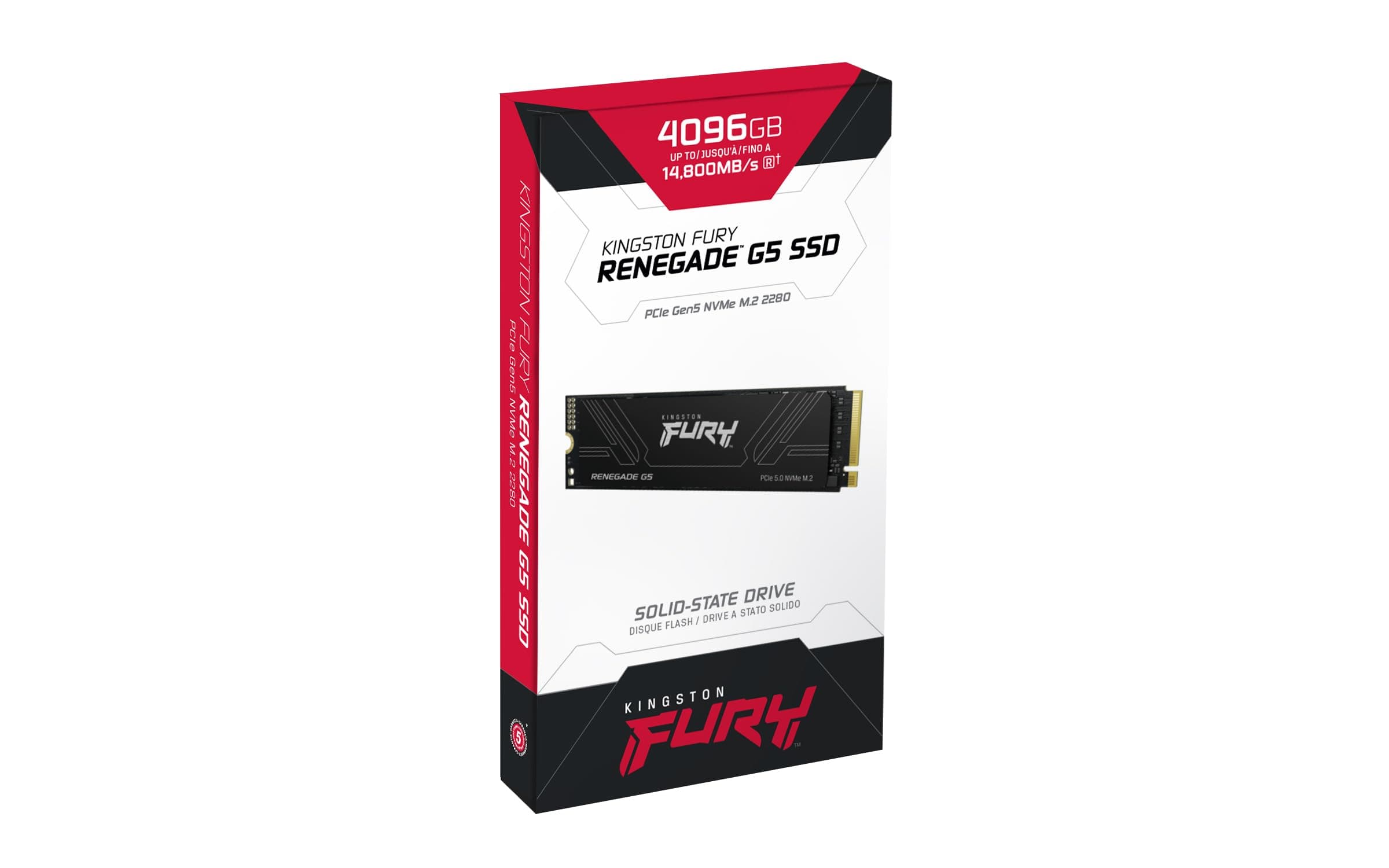 Kingston FURY Renegade G5 PCIe 5.0 NVMe M.2 2280 SSD 4T-SFYR2S/4T0 Bild 8