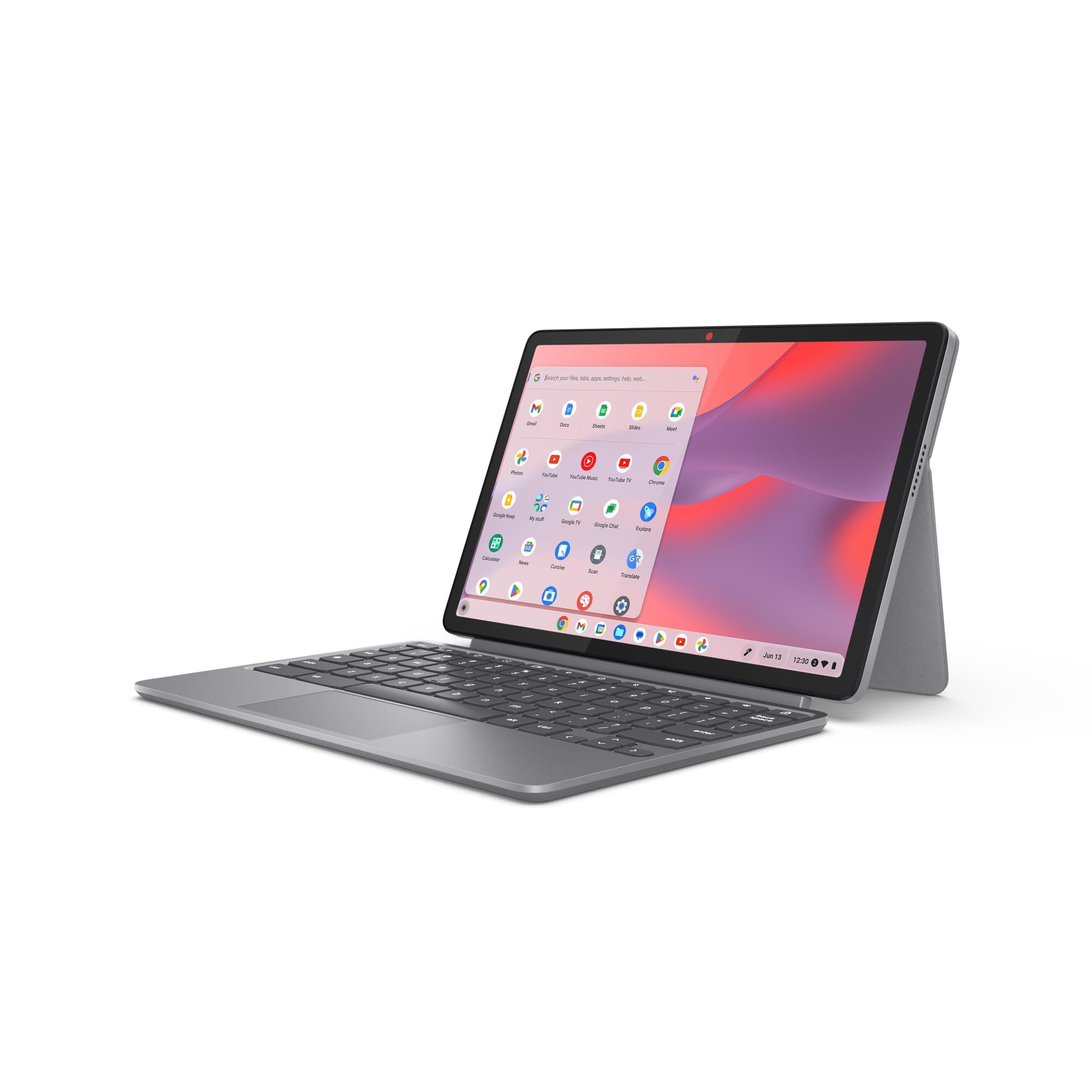 Lenovo Chromebook Duet 11 Gen 9 Laptop, 27,9 cm (11 Zoll), WUXGA, Touchscreen + Stift enthalten (MediaTek Kompanio 838, 8 GB RAM, 128 GB Emmc, ChromeOS) Grau QWERTY + 3 Monate Google AI Pro mit Gemini Bild 3